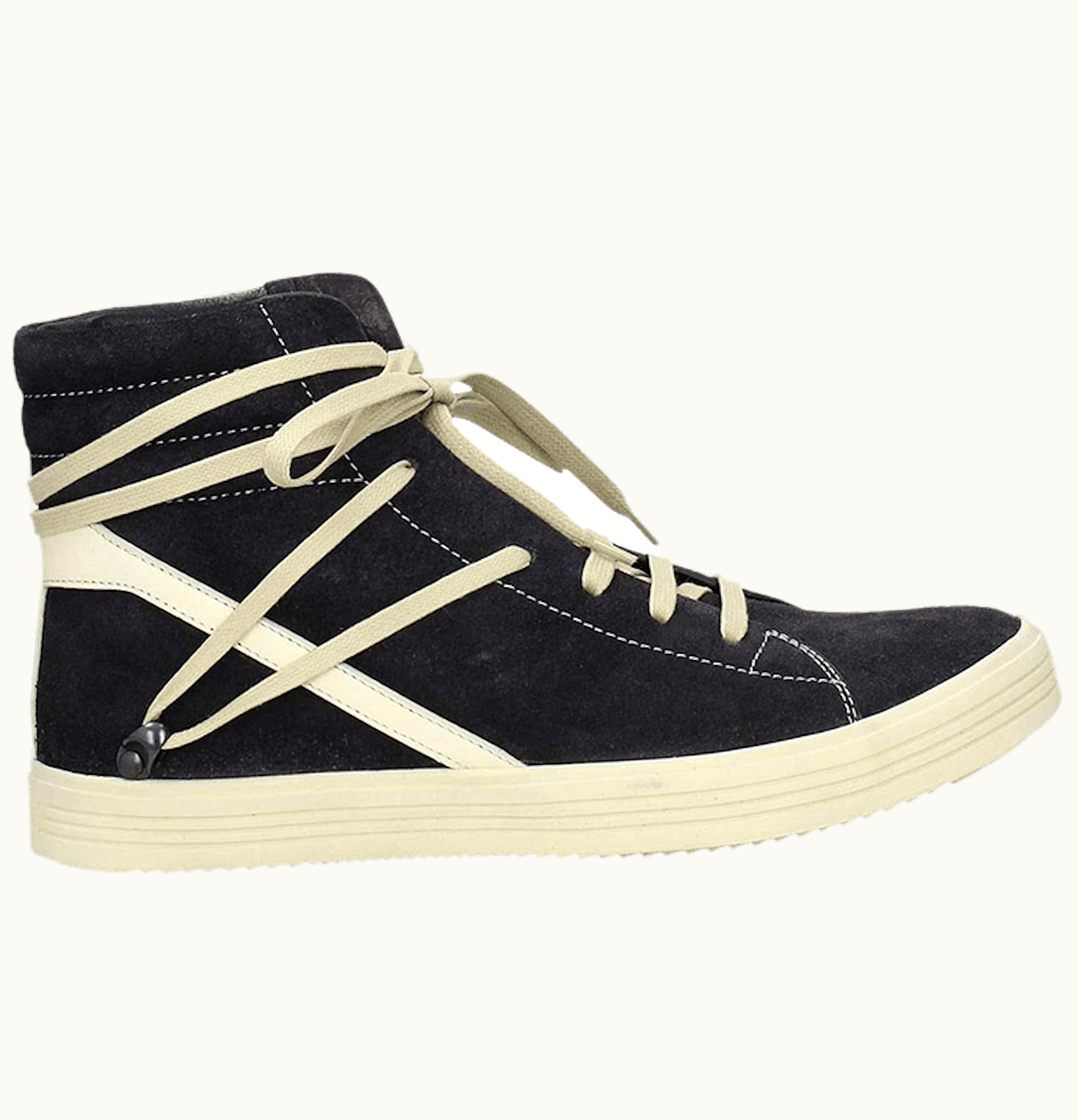 Rick Owens Rick Owens Geothrasher High Black Suede