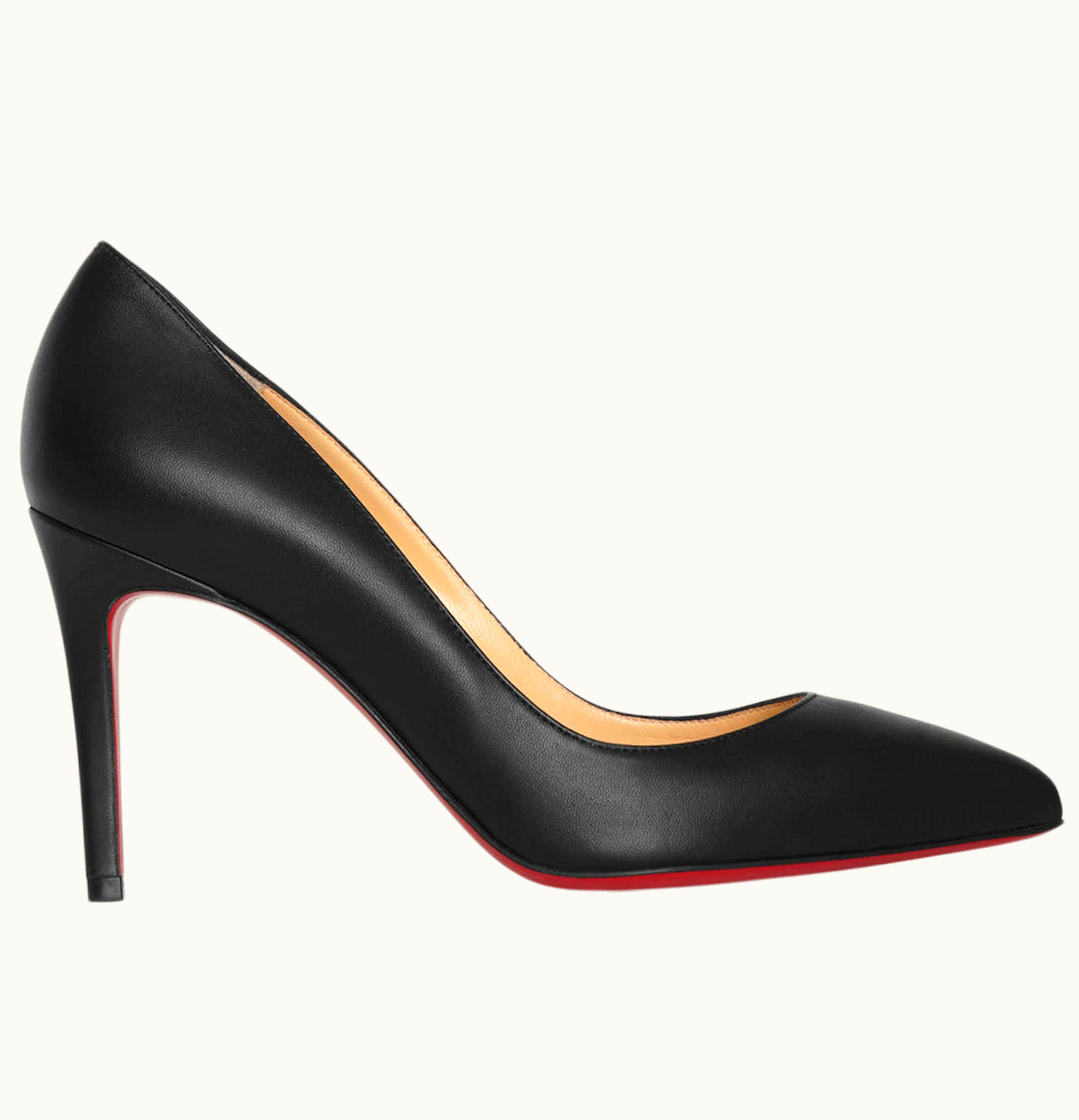 Christian Louboutin Christian Louboutin Pigalle 85mm Pump Black Nappa Leather