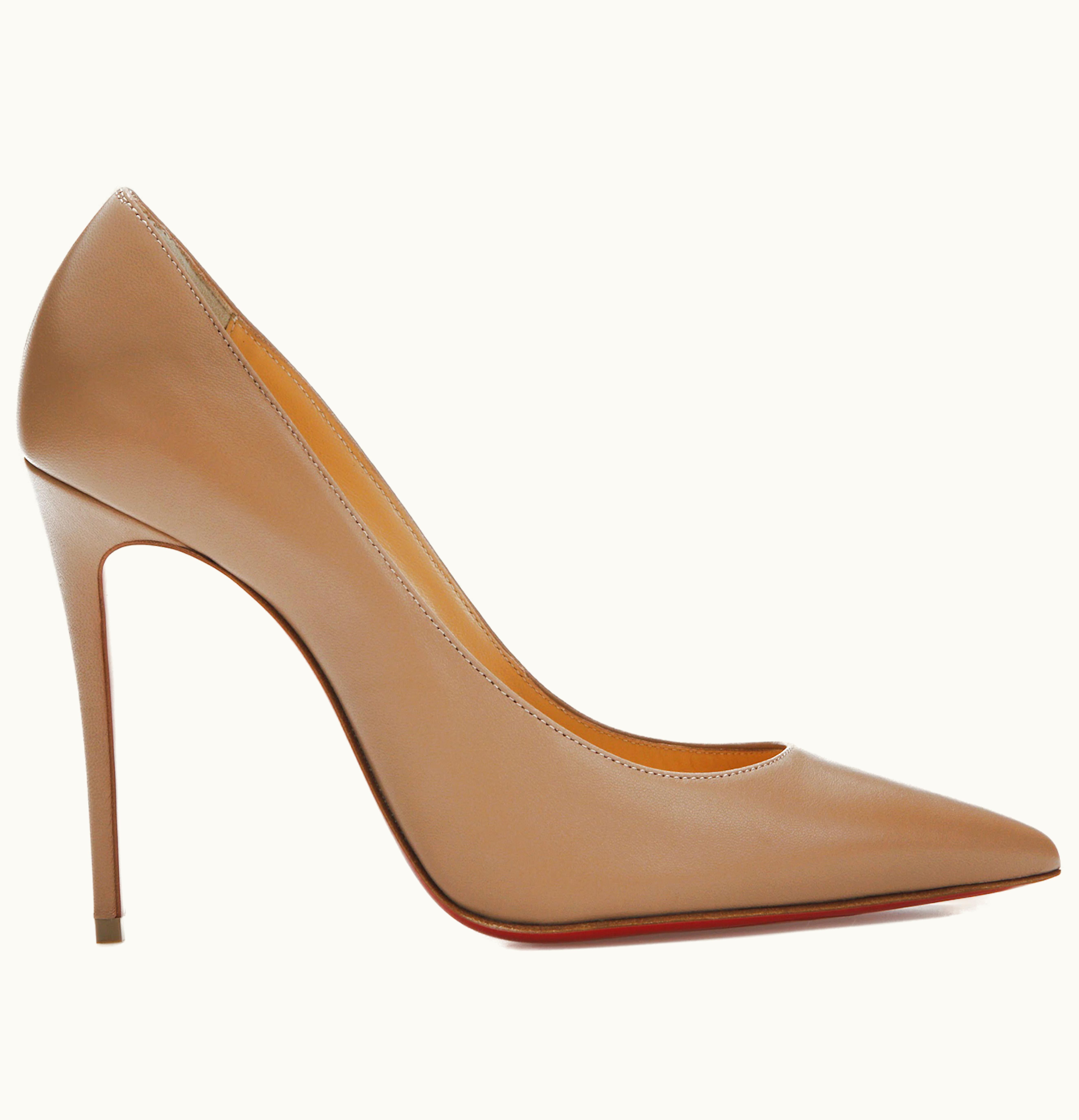 Christian Louboutin Christian Louboutin Kate 100mm Pump Nude Nappa Leather