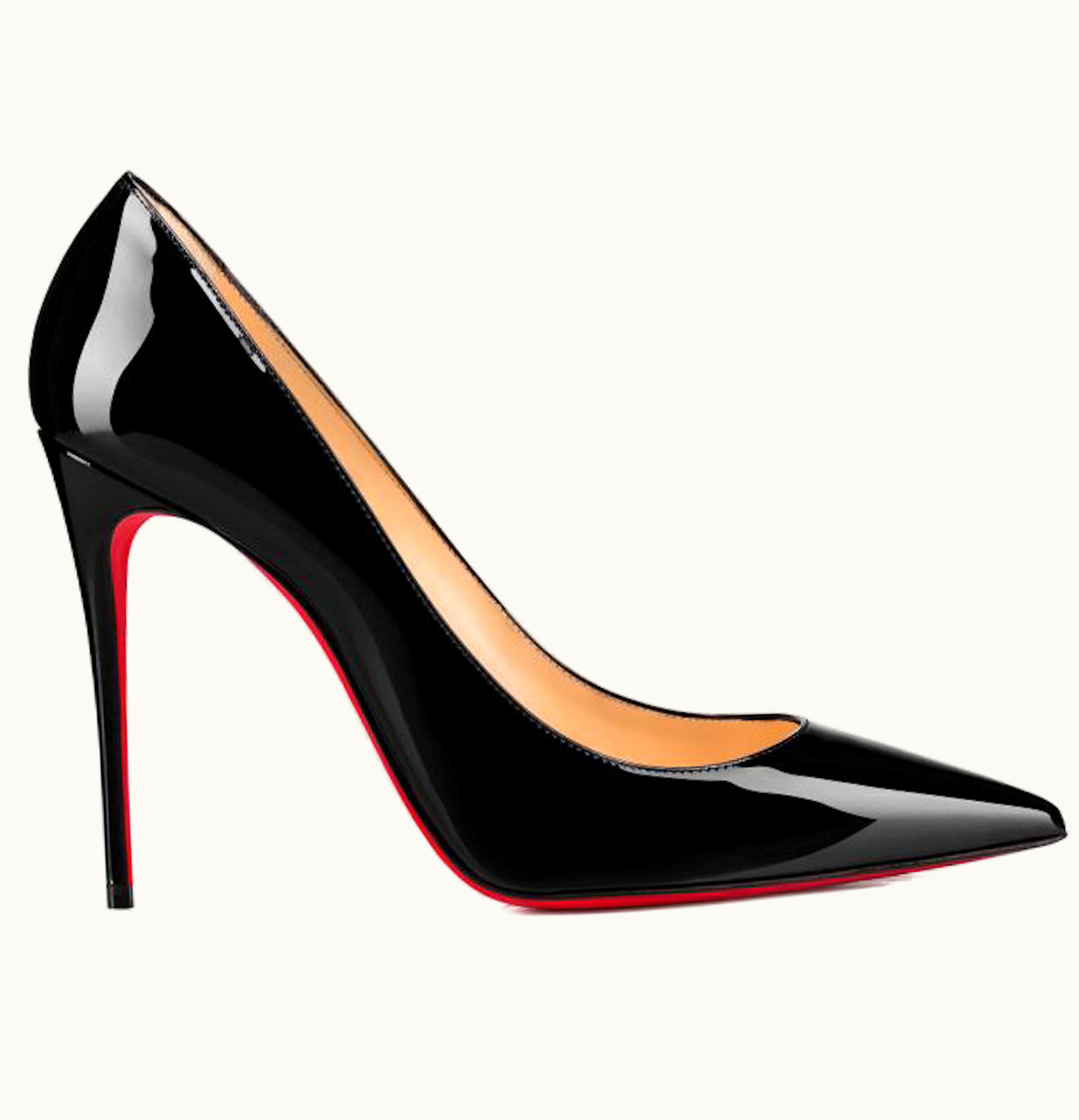 Christian Louboutin Christian Louboutin Kate 100mm Pump Black Patent Leather