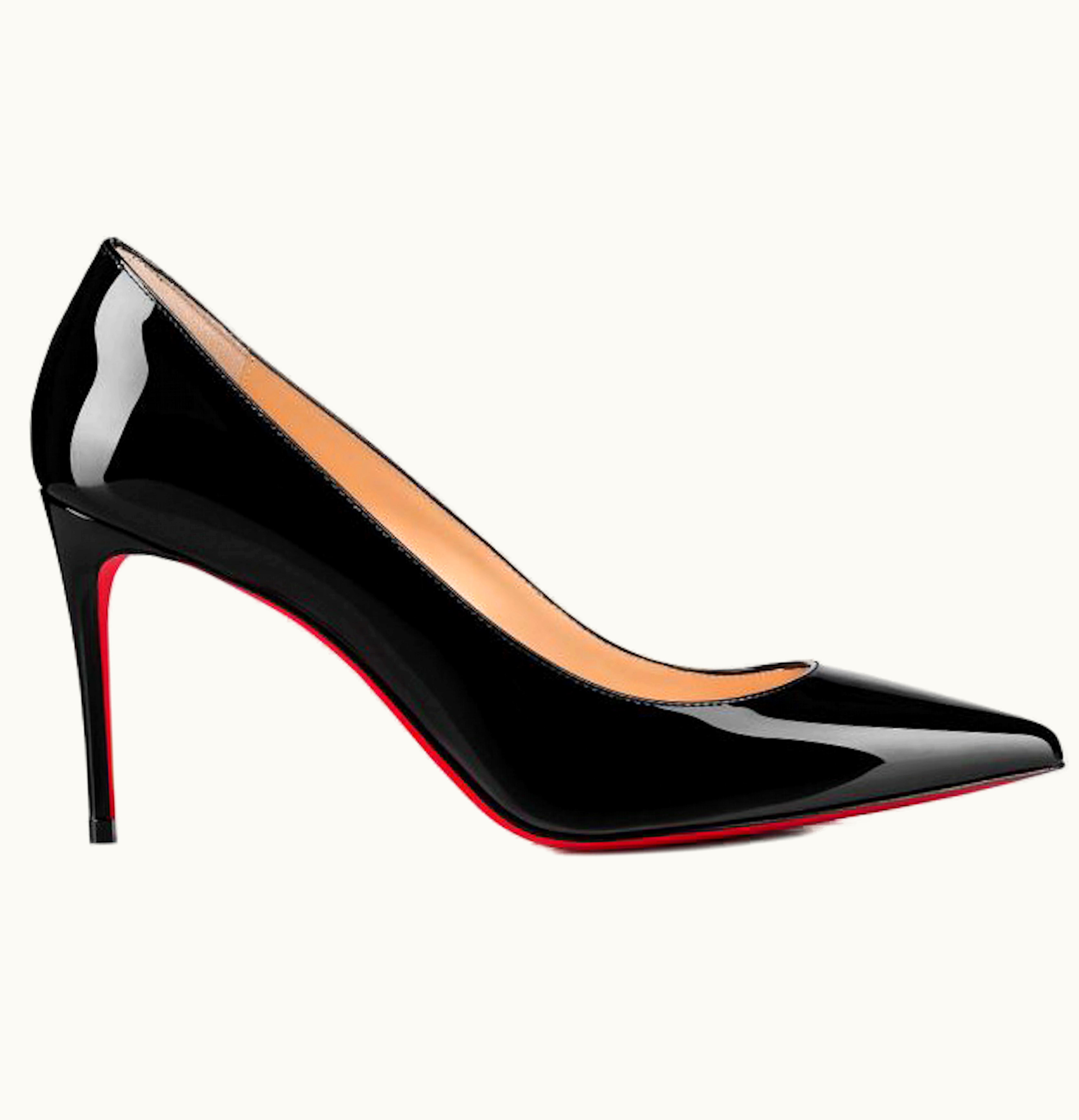 Christian Louboutin Christian Louboutin Kate 85mm Pump Black Patent Leather