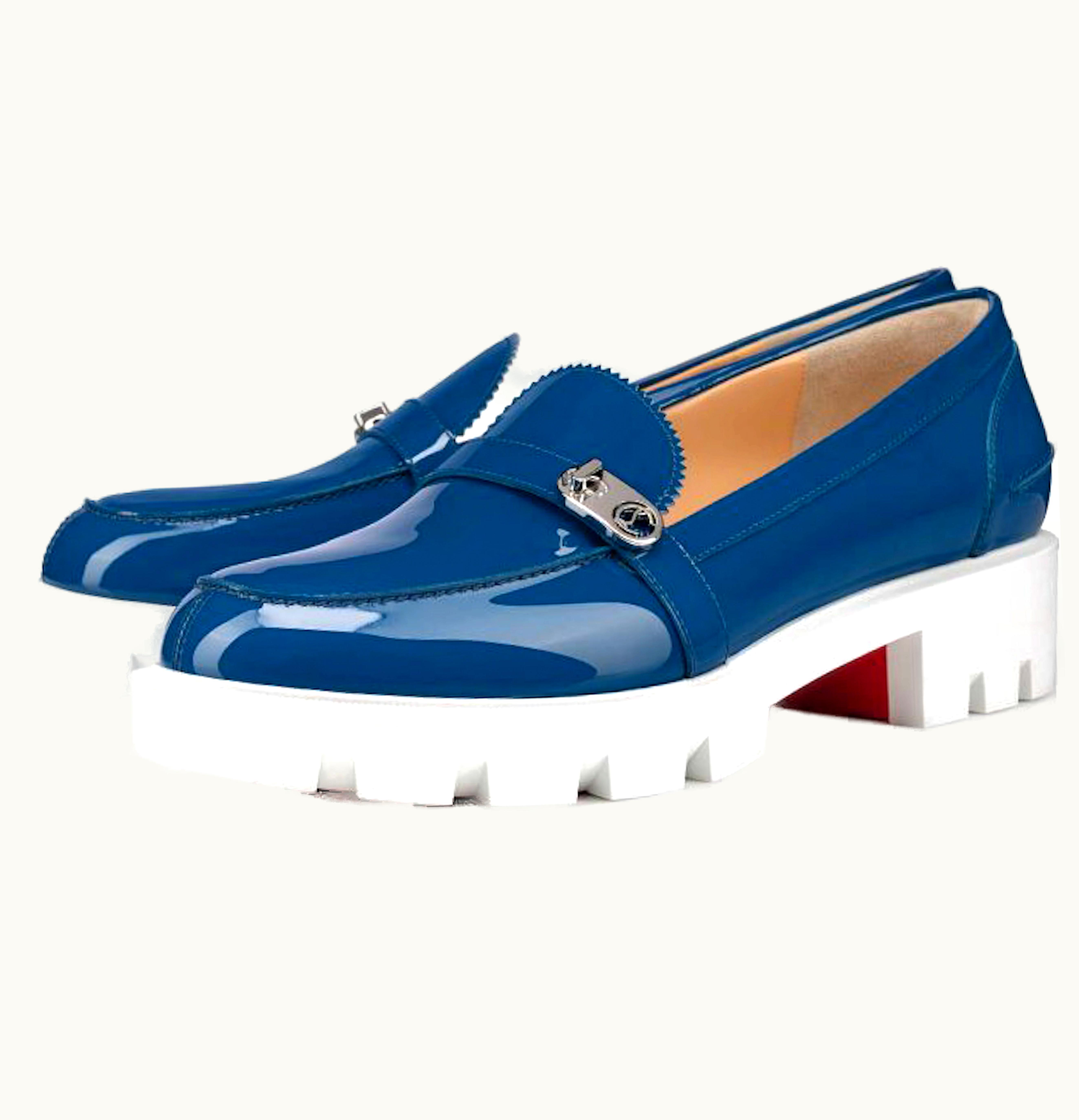 Christian Louboutin Christian Louboutin Lock Woody Blue W