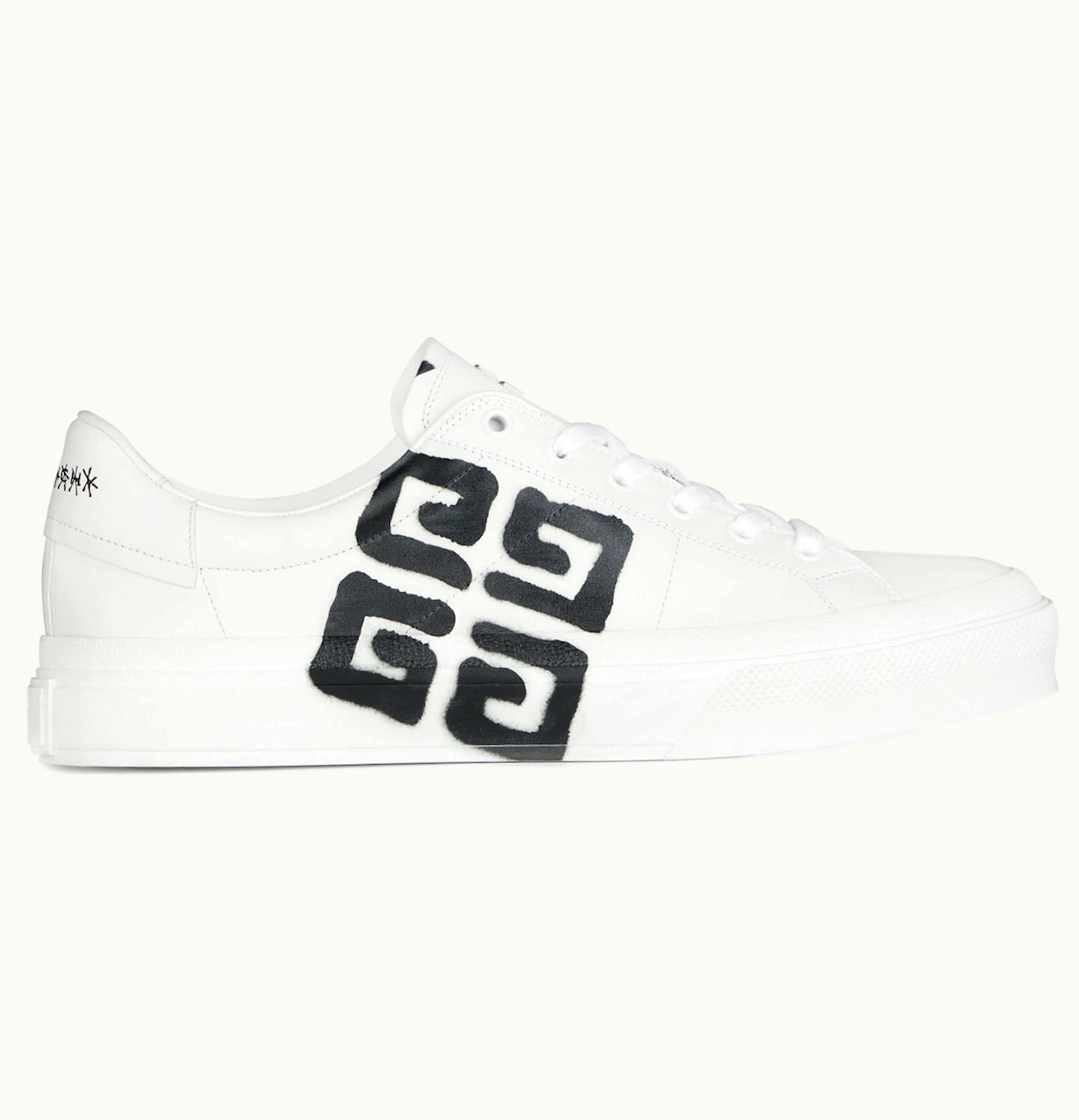 Givenchy Givenchy City Sport Tag Effect 4G Print Black White