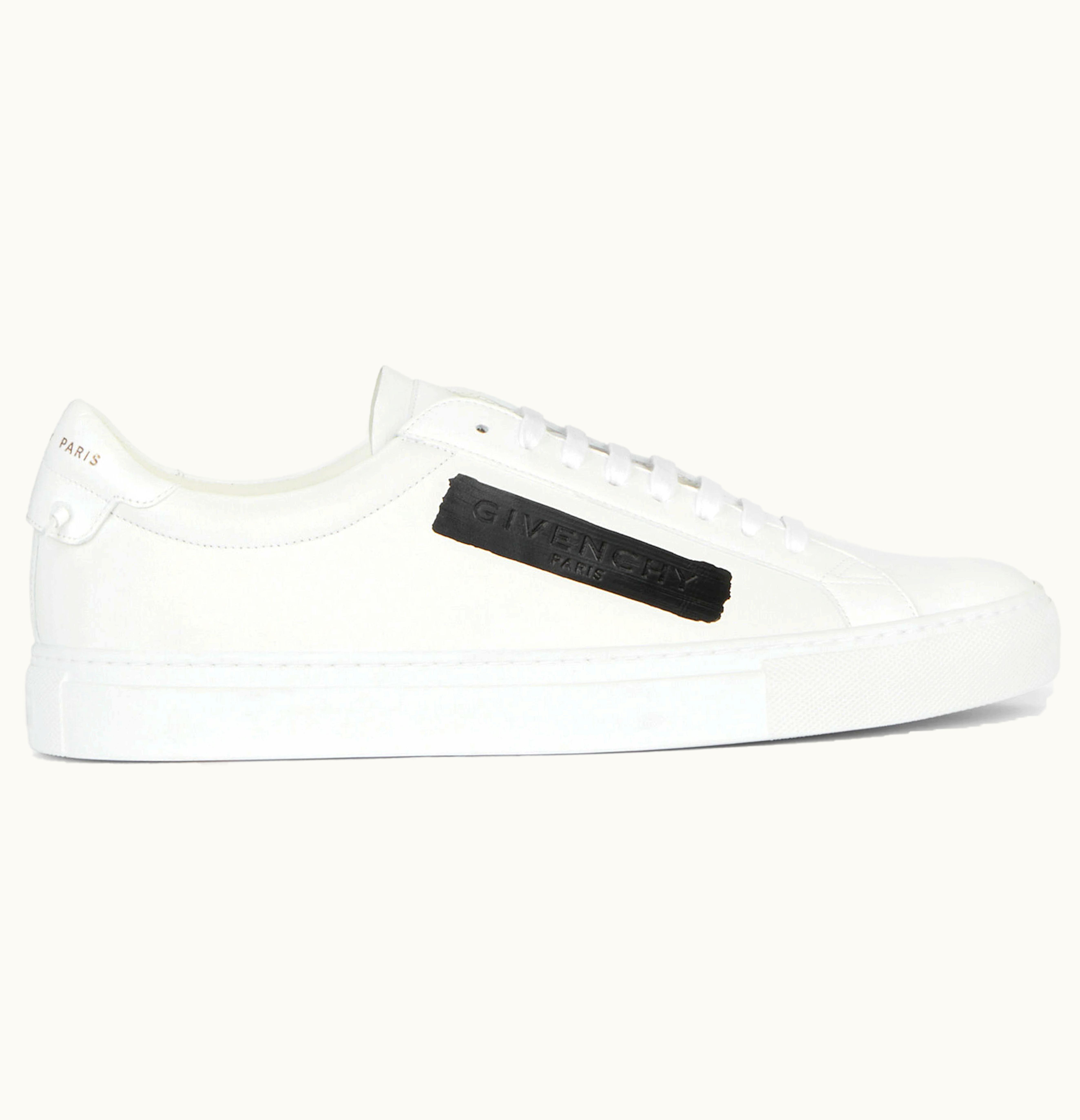 Givenchy Givenchy Leather Laxtex Band White Black