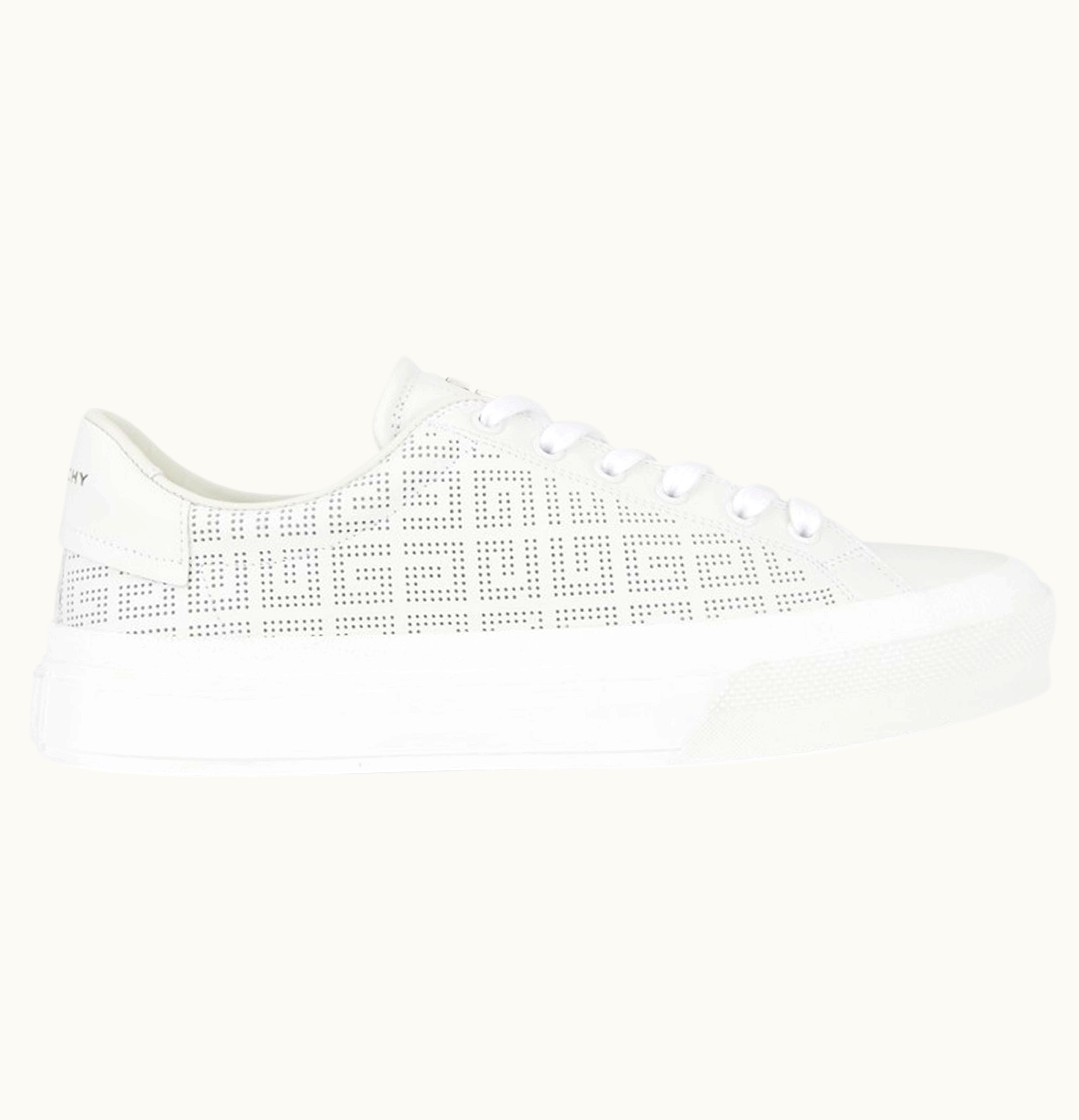 Givenchy Givenchy City In 4G White White Perforated Jacquard W