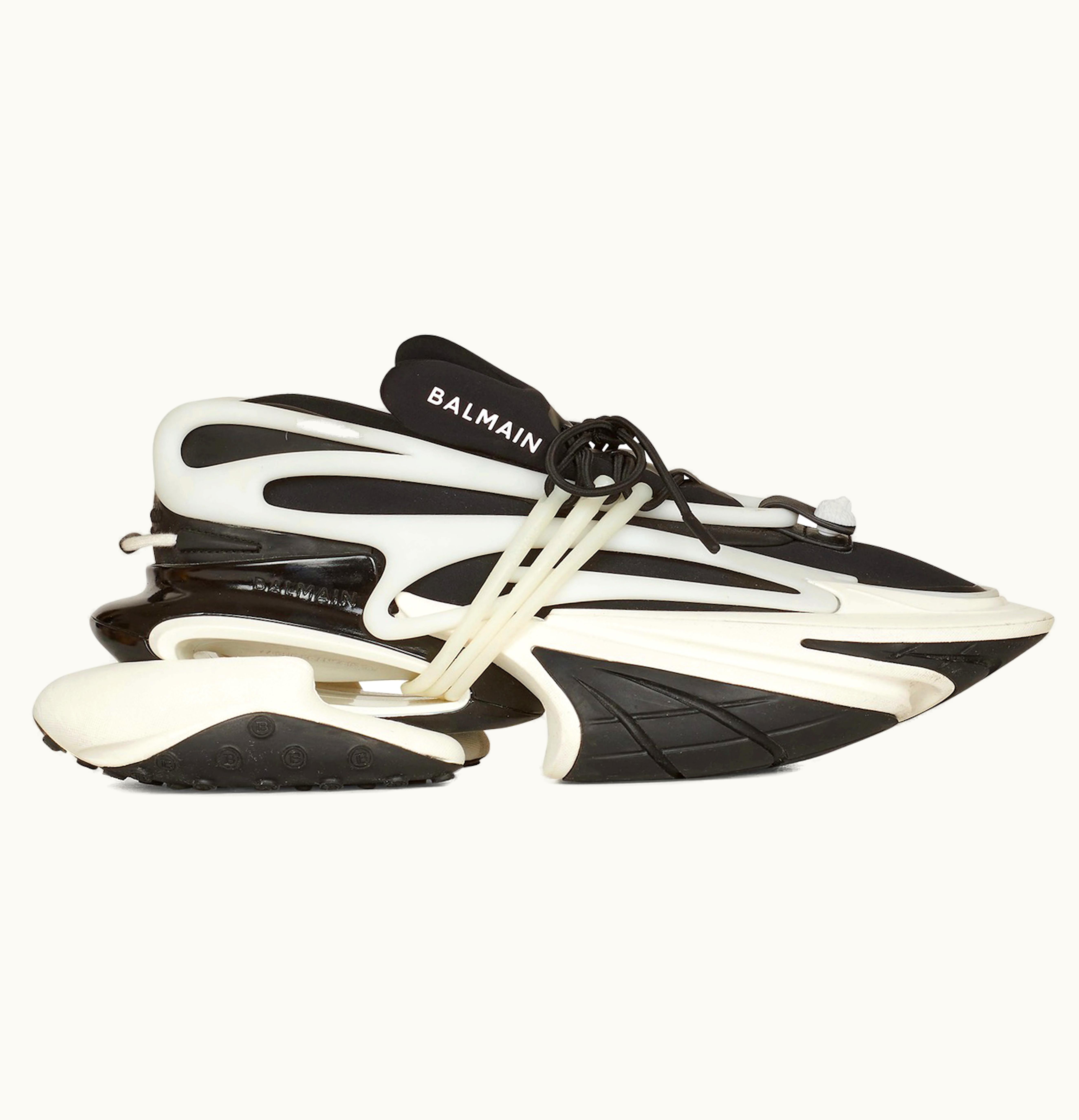 Balmain Balmain Unicorn Low Top Black White