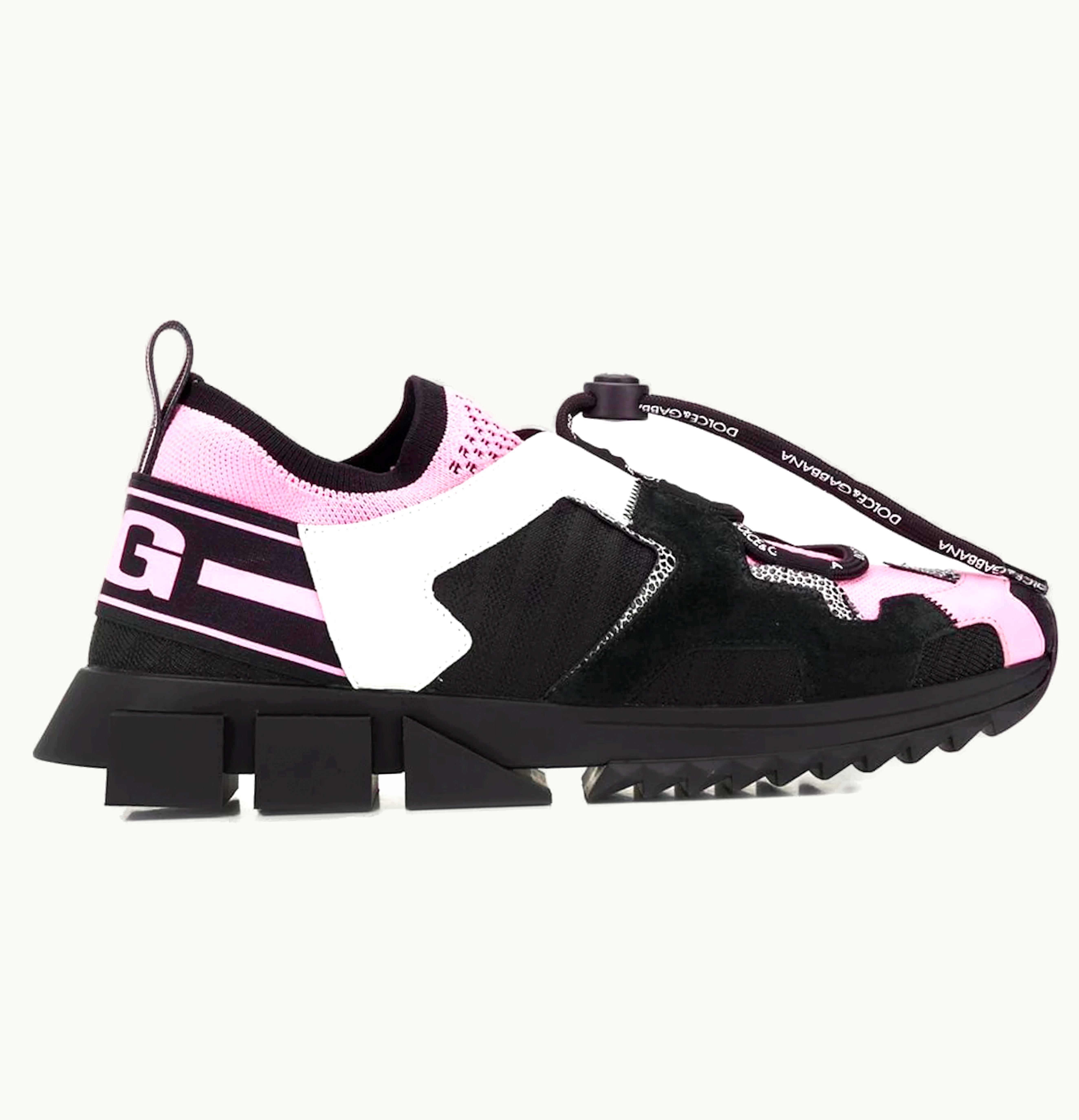 Dolce & Gabbana Dolce Gabbana Sorrento Trekking Black Pink