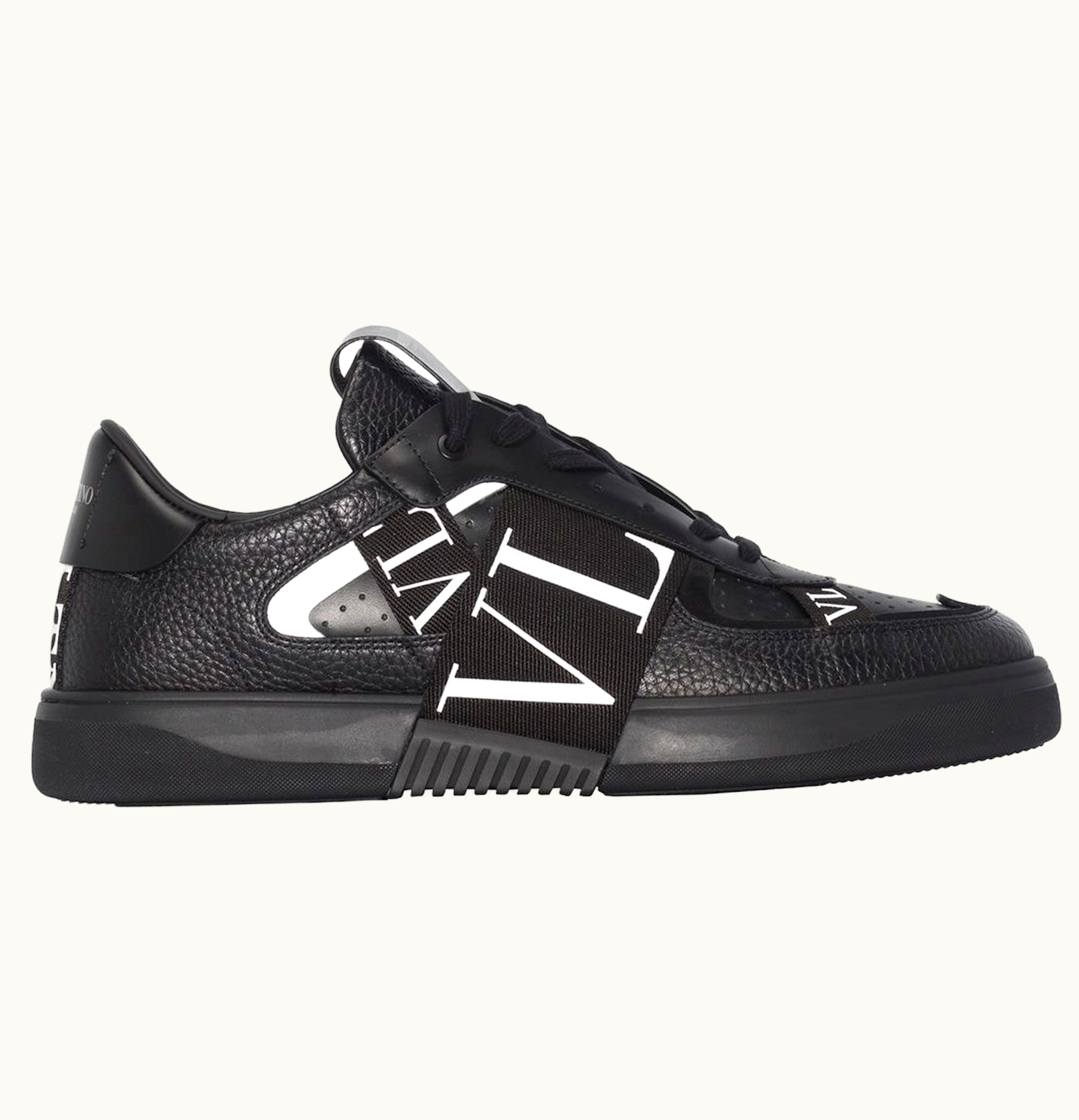 Valentino Valentino Garavani VL7N Sneaker Low Top Black White Black