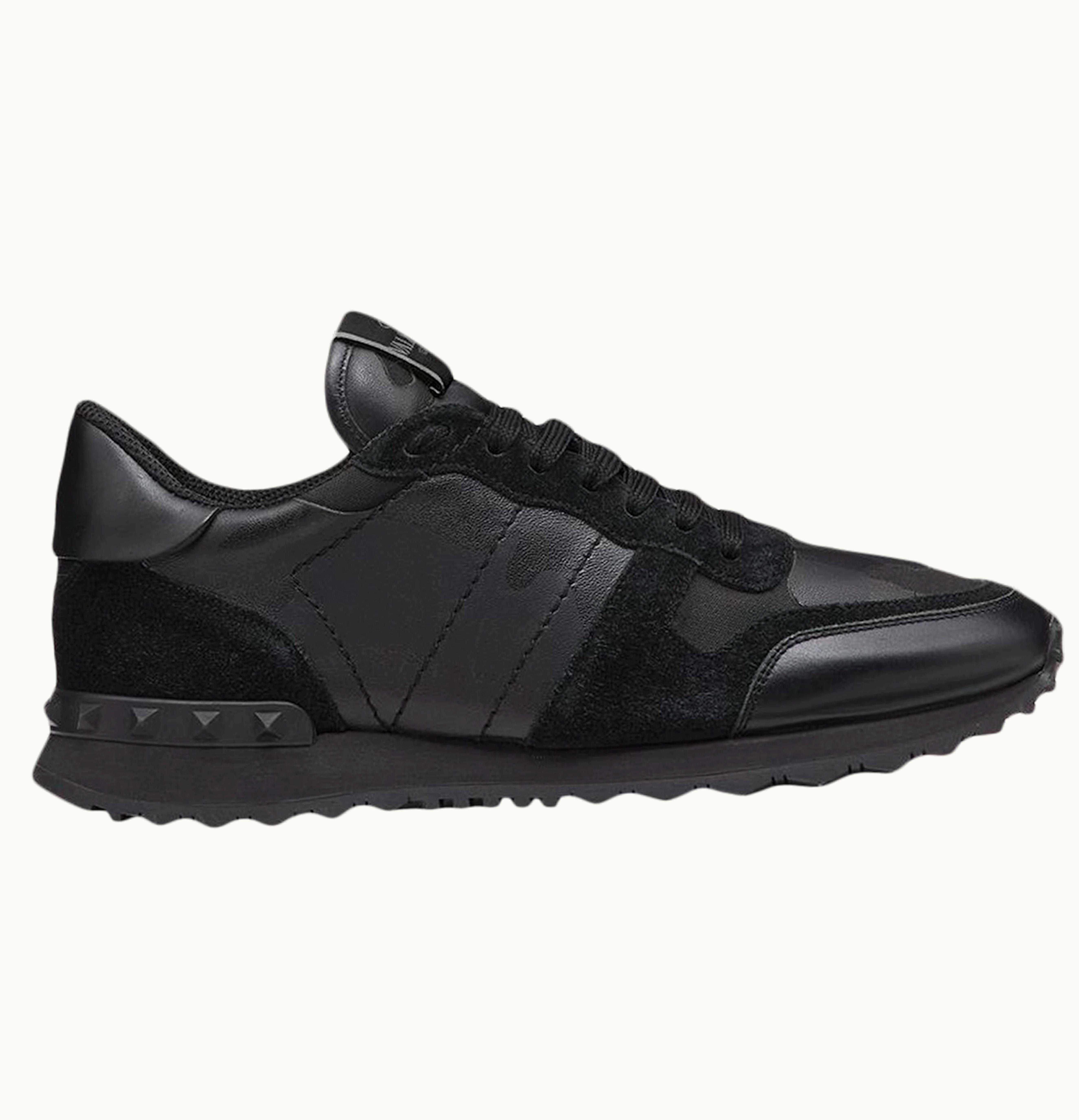 Valentino Valentino Garavani Rockrunner Black Black
