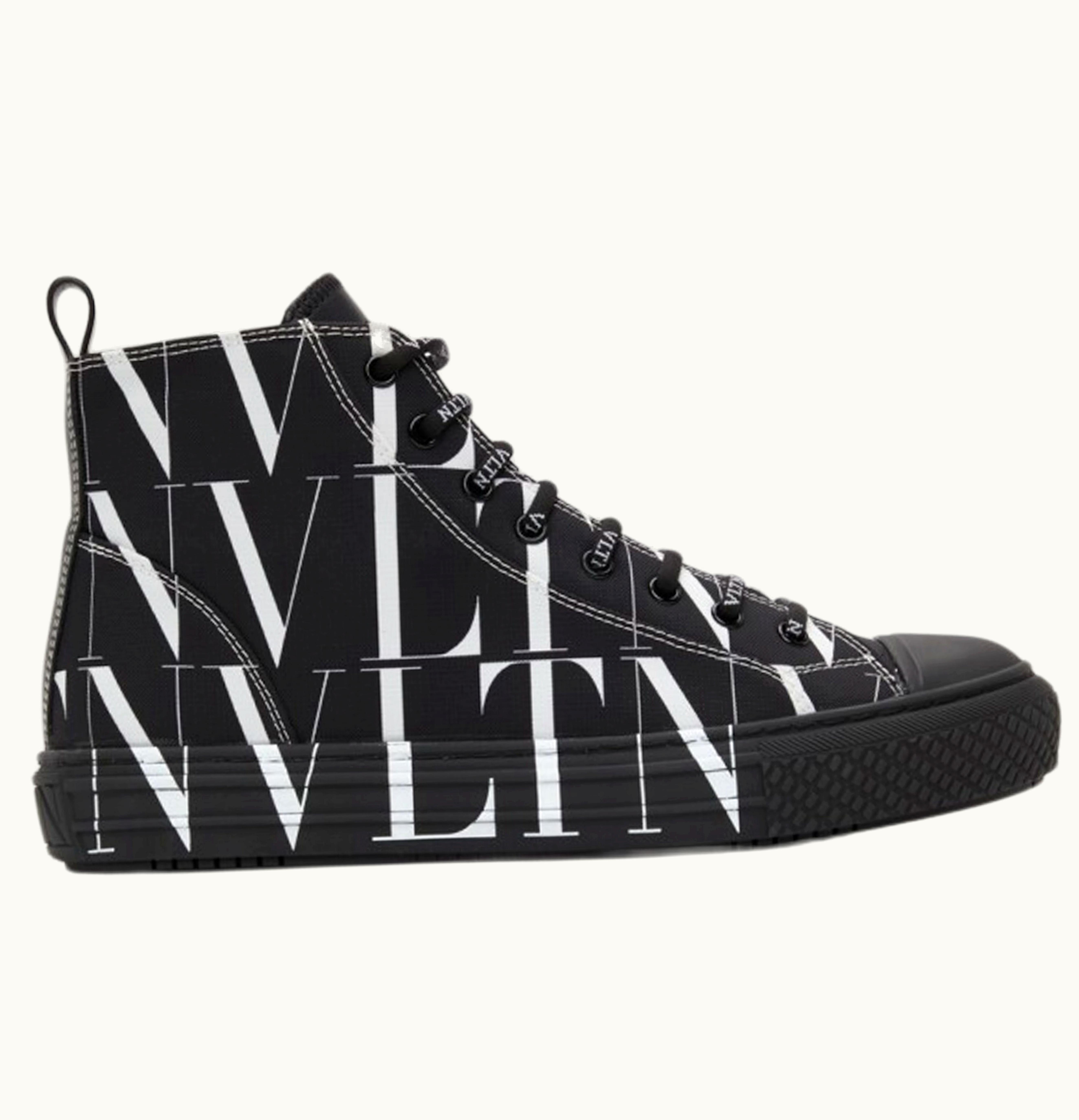 Valentino Valentino VLTN Giggies High Top Black White