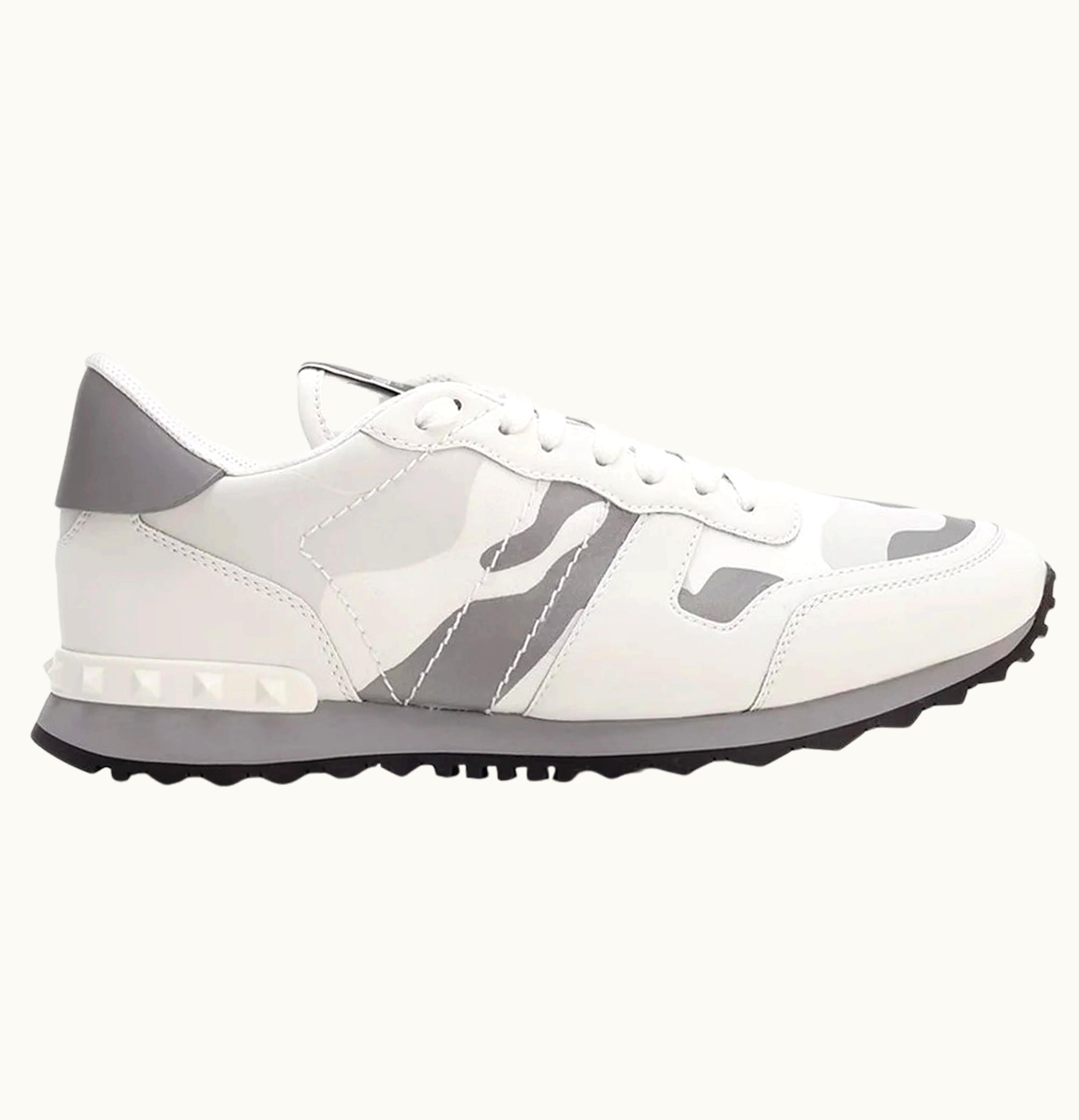 Valentino Valentino Garavani Rockrunner Camouflage White Grey