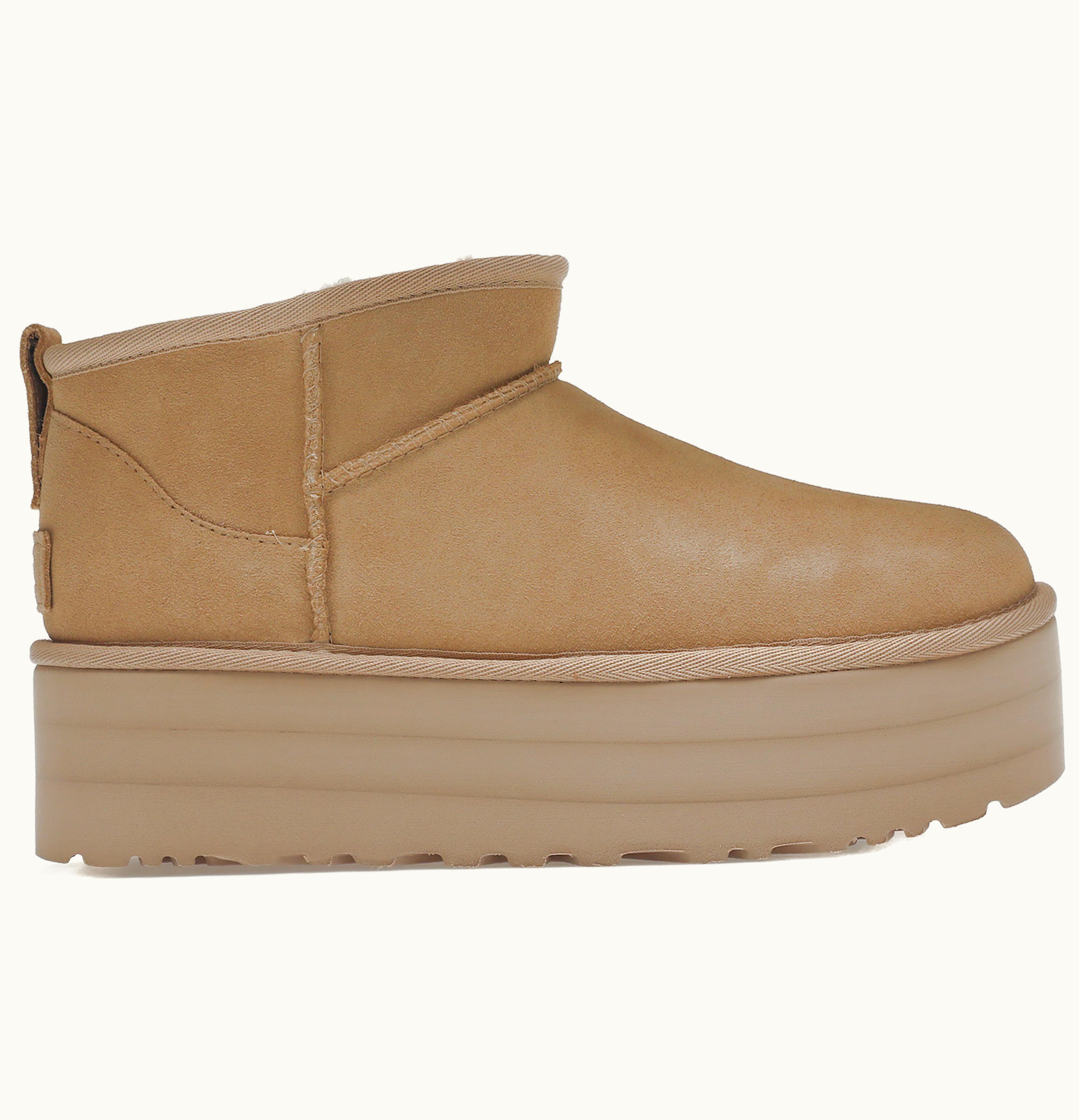 UGG UGG Classic Ultra Mini Platform Driftwood W
