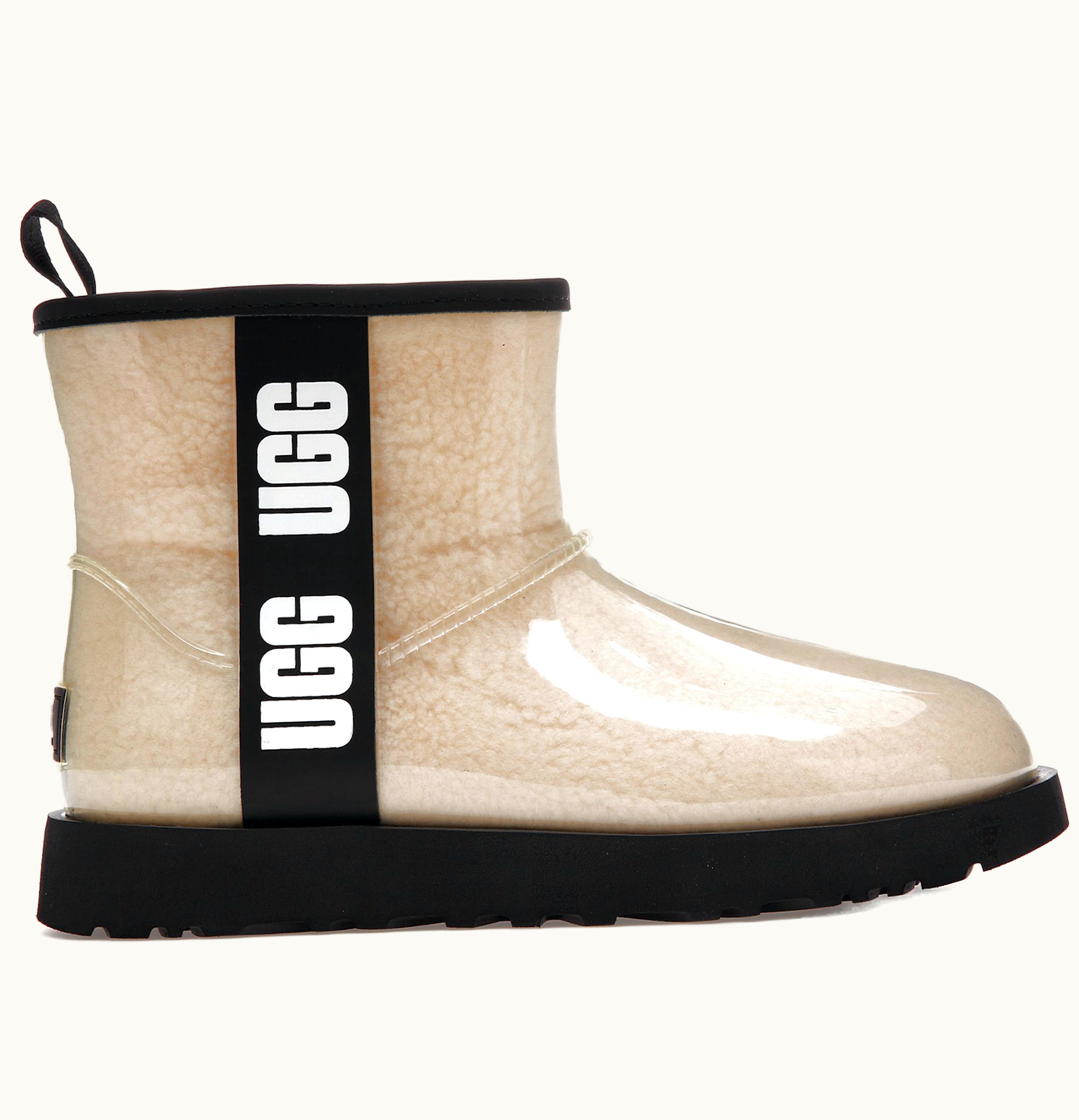 UGG UGG Classic Clear Mini Boot Natural Black W