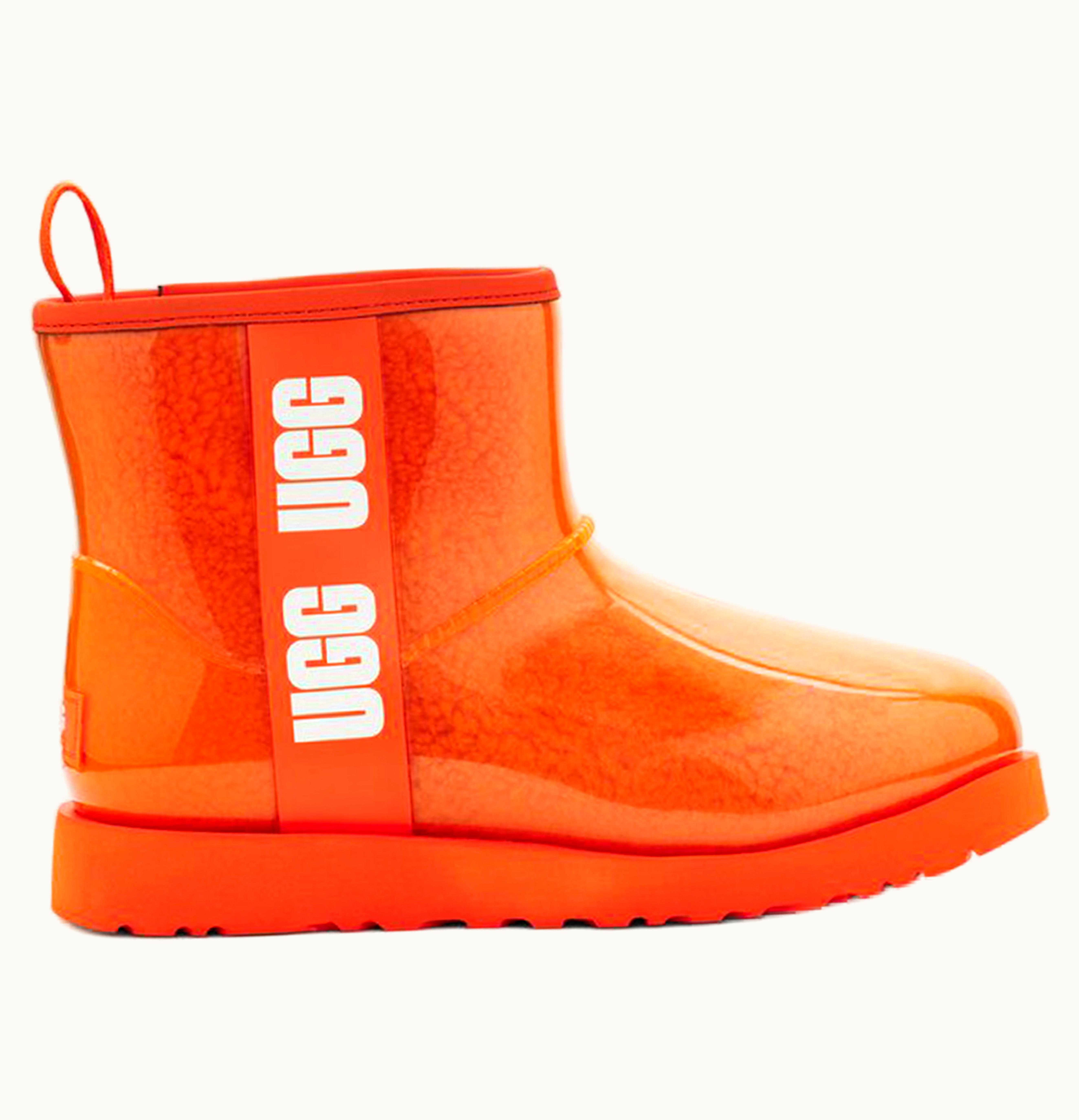 UGG UGG Classic Clear Mini II Boot Orange Soda Kids