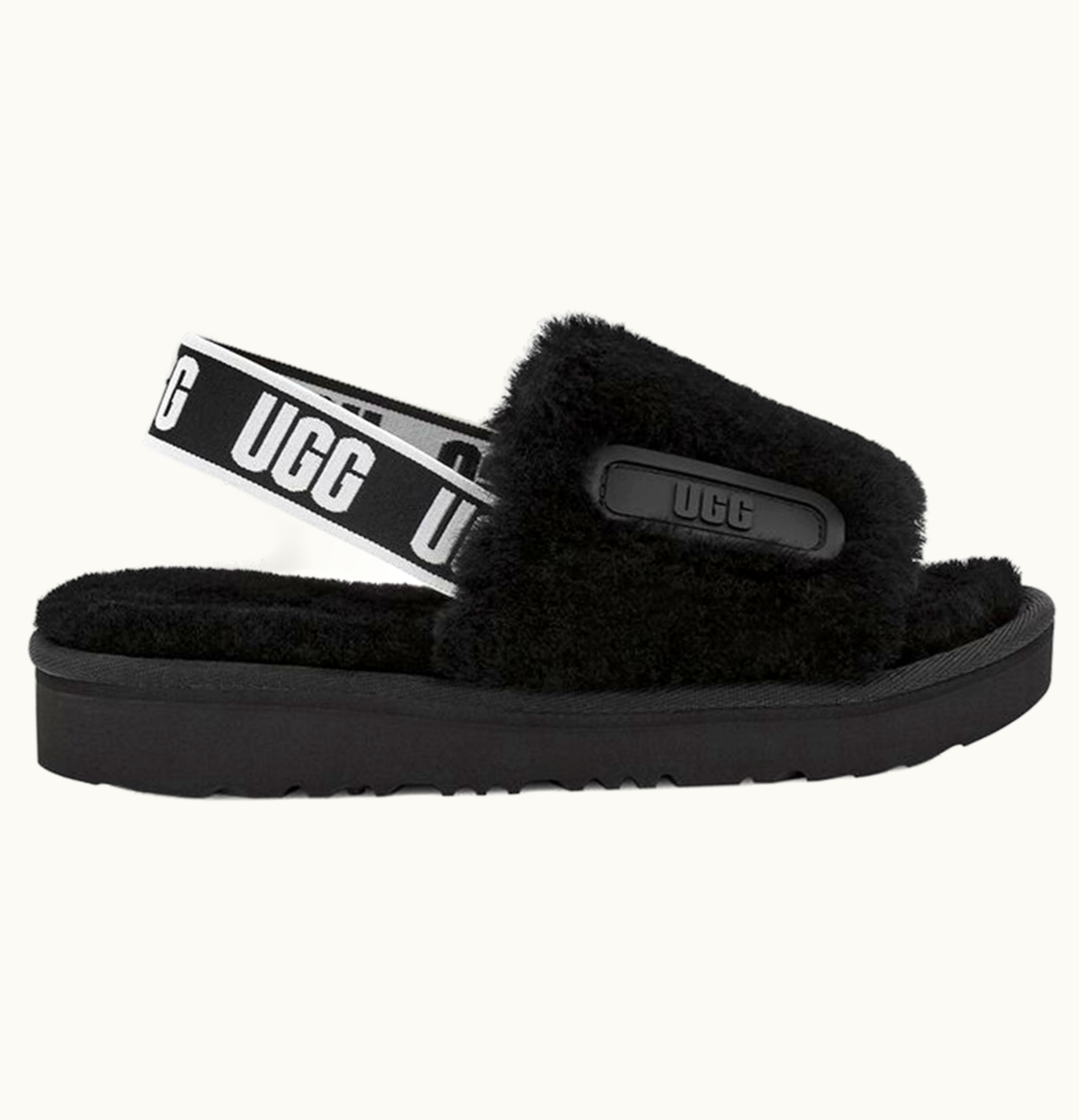 UGG UGG Disco Slide Black Kids