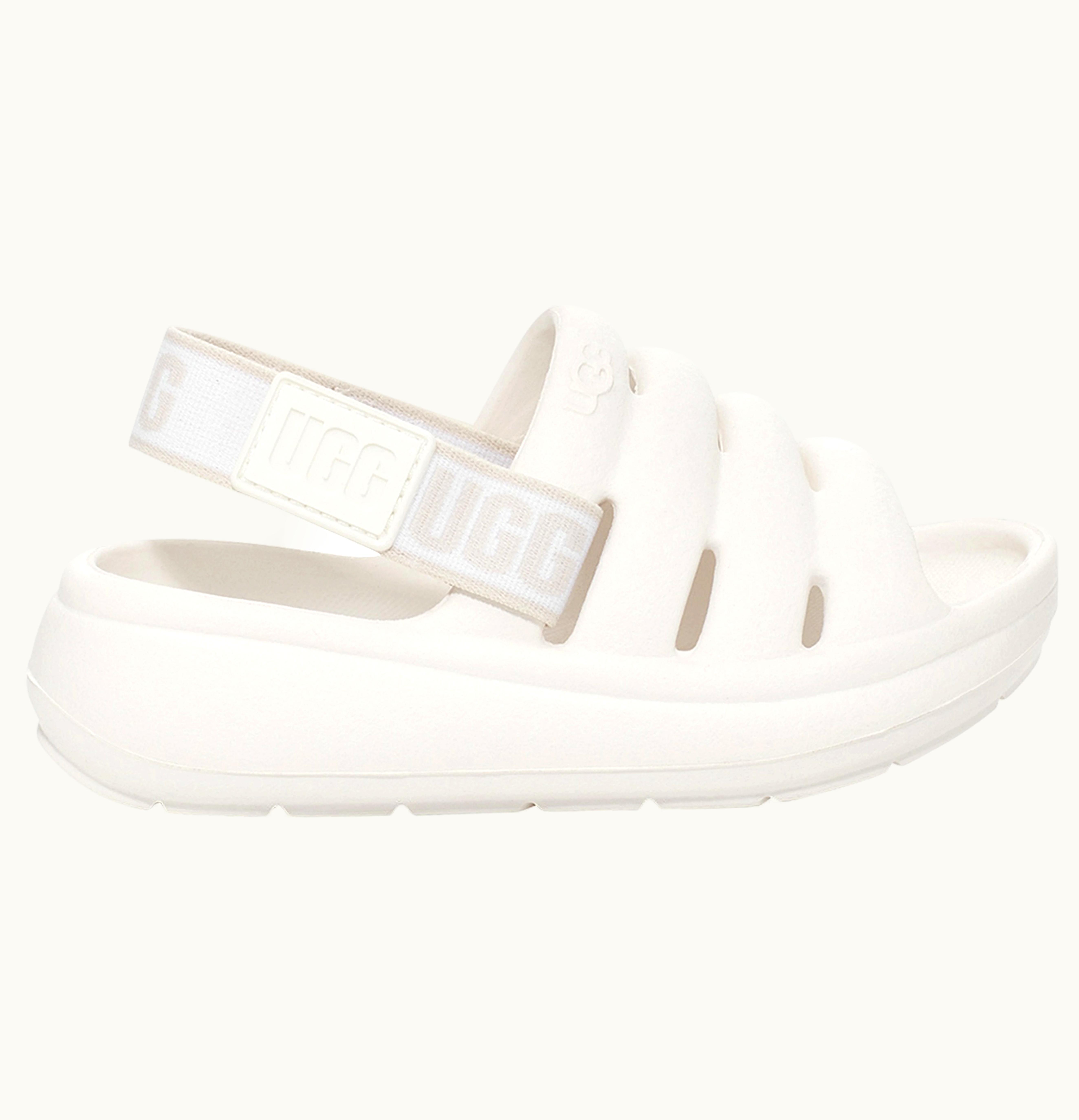 UGG UGG Sport Yeah Slide Bright White Toddler
