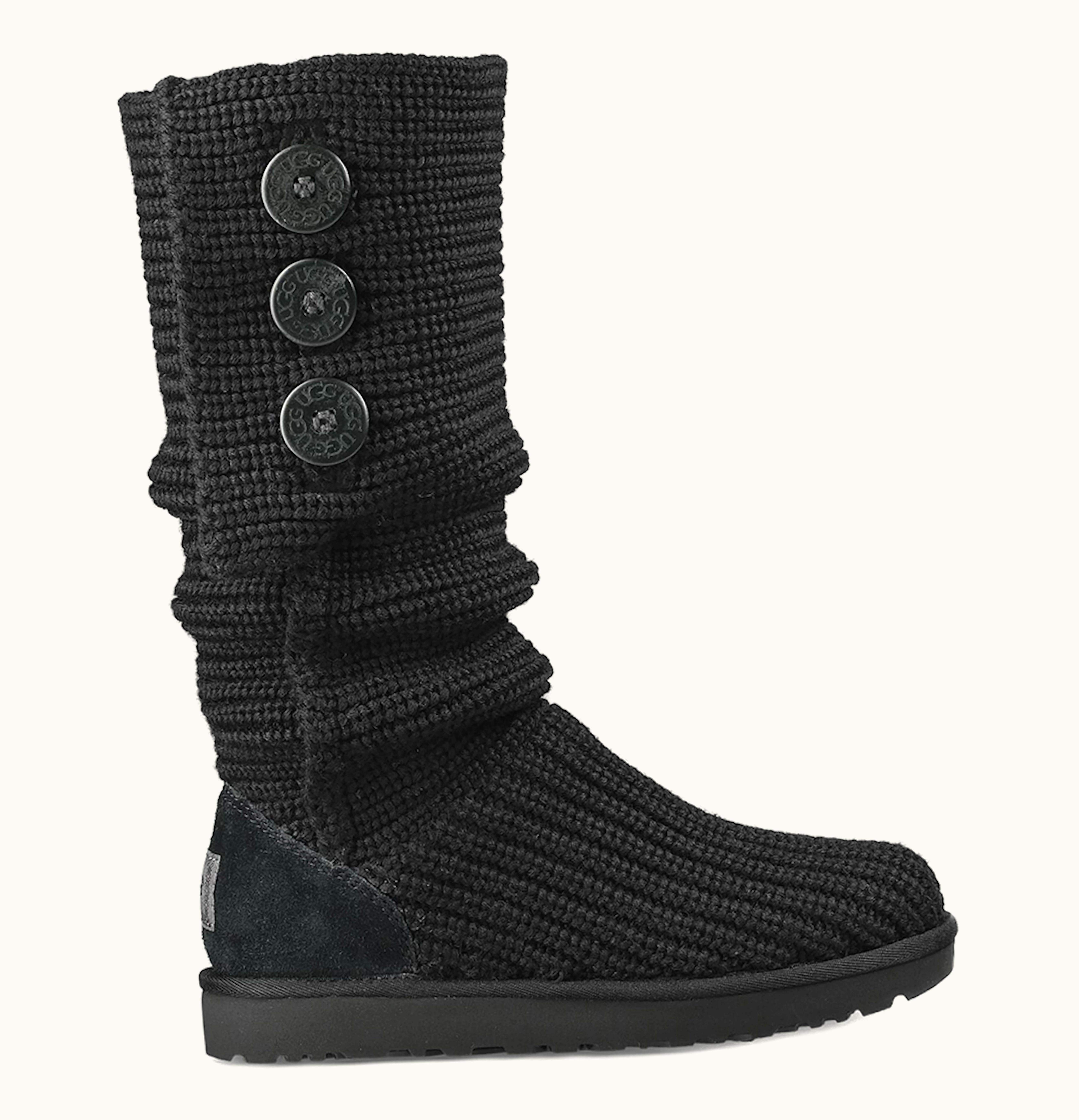 UGG UGG Classic Cardy Knit Black W