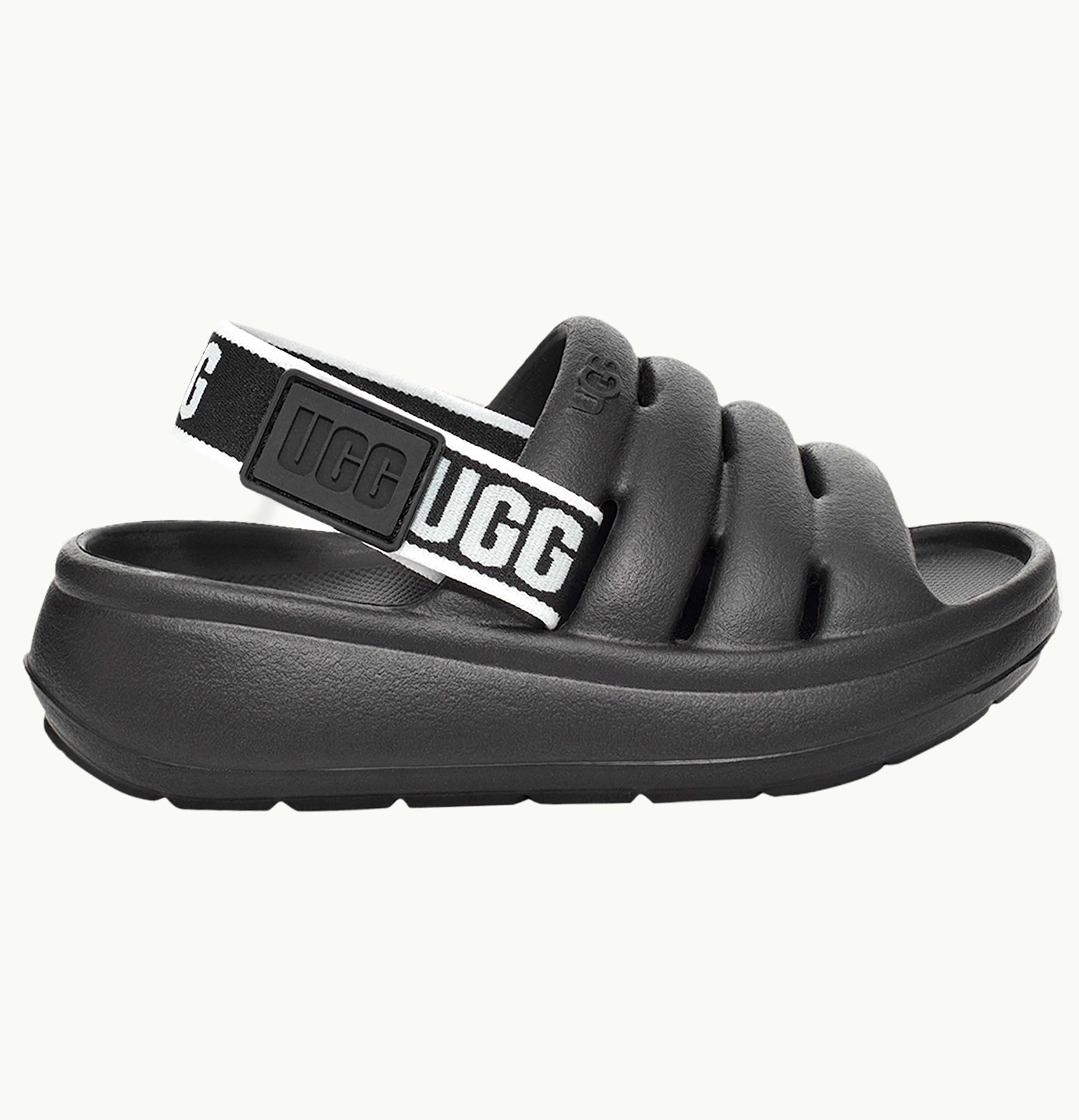 UGG UGG Sport Yeah Slide Black Toddler