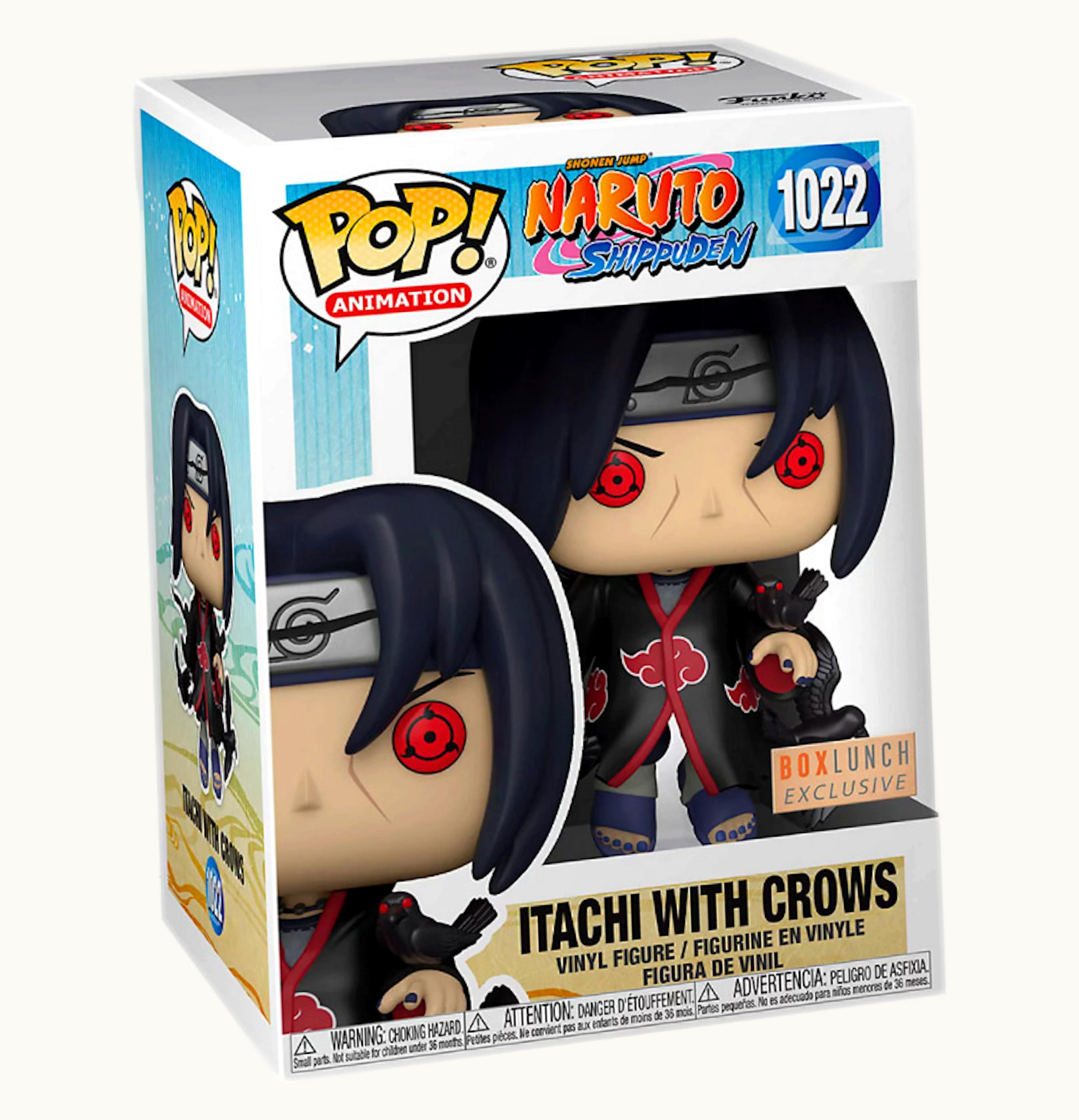 Funko Funko Pop Animation Naruto Shippuden Itachi With Crows BoxLunch Exclusive Figure 1022