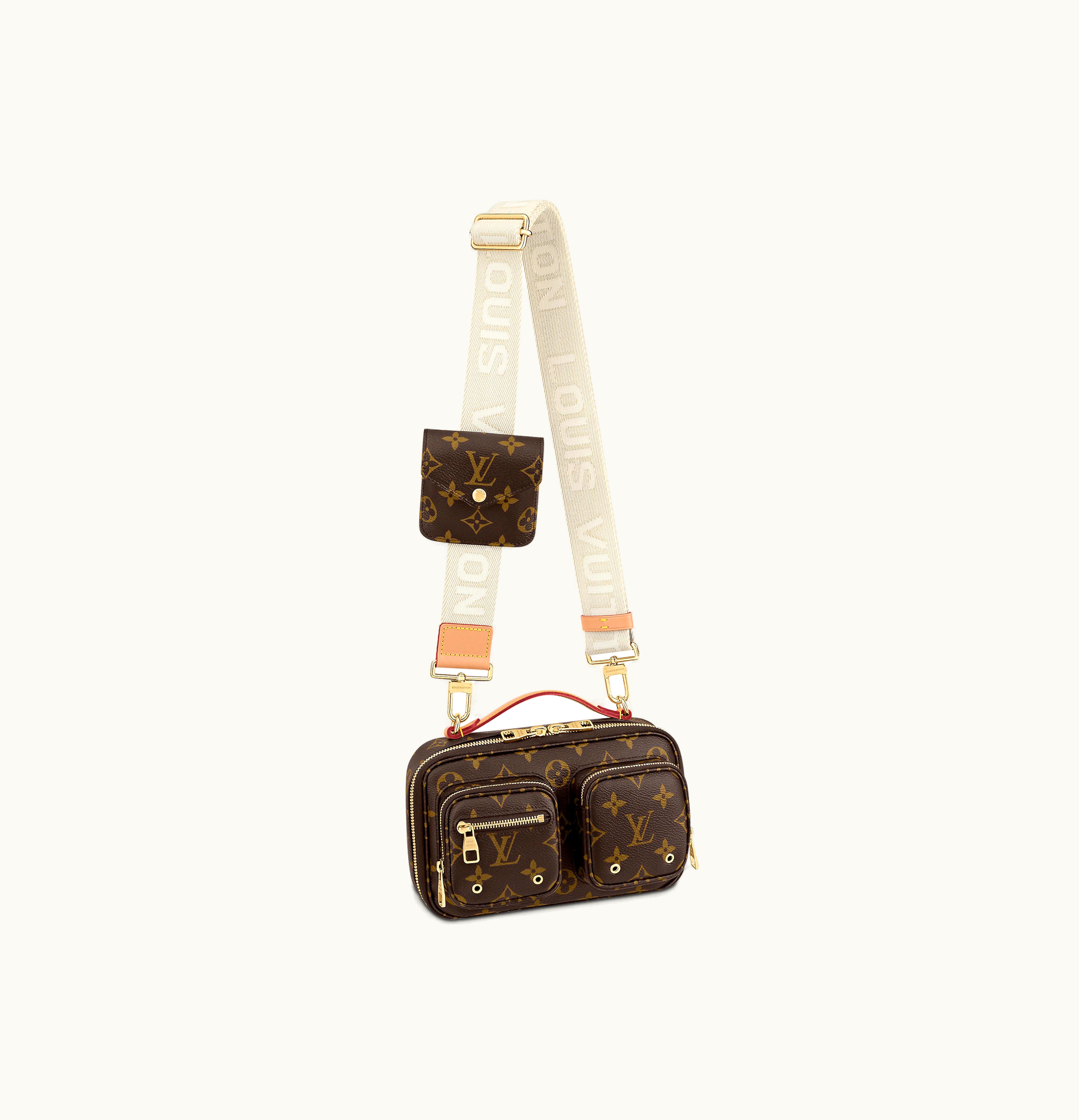 Louis Vuitton Louis Vuitton Utility Crossbody Monogram Brown
