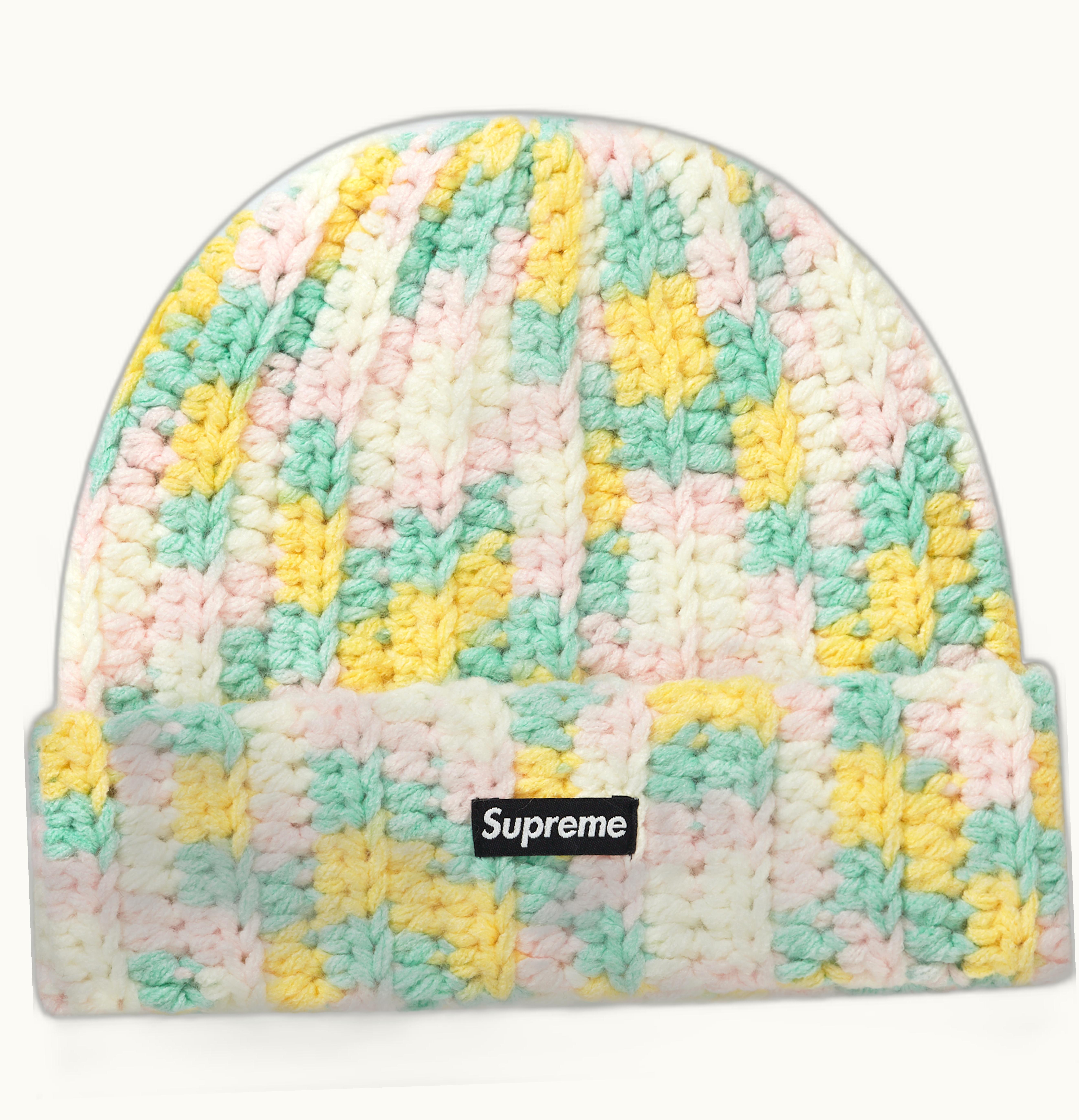 Supreme Supreme Crochet Beanie Yellow
