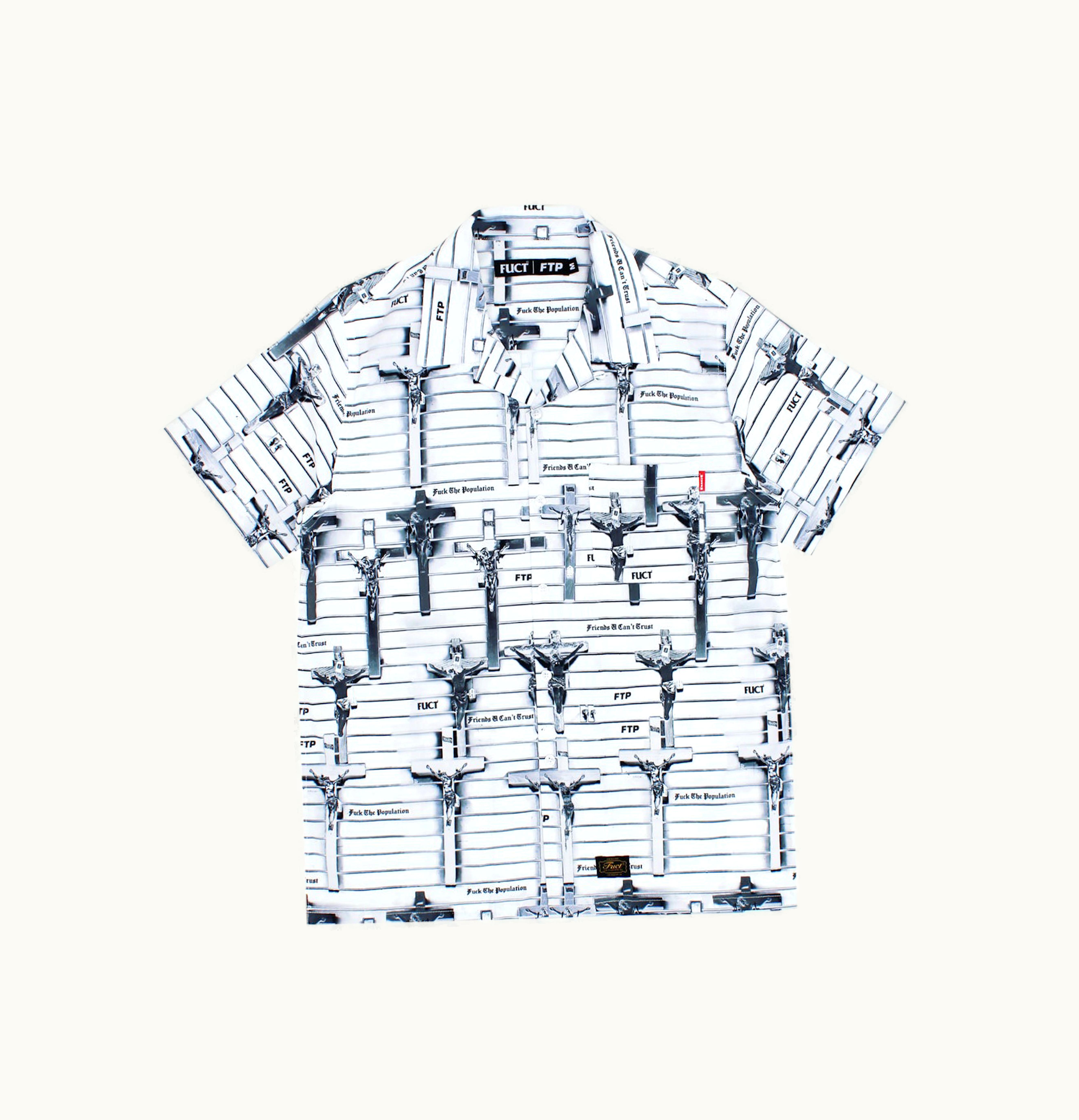 FTP FTP x FUCT Cross Button Up Shirt Multi