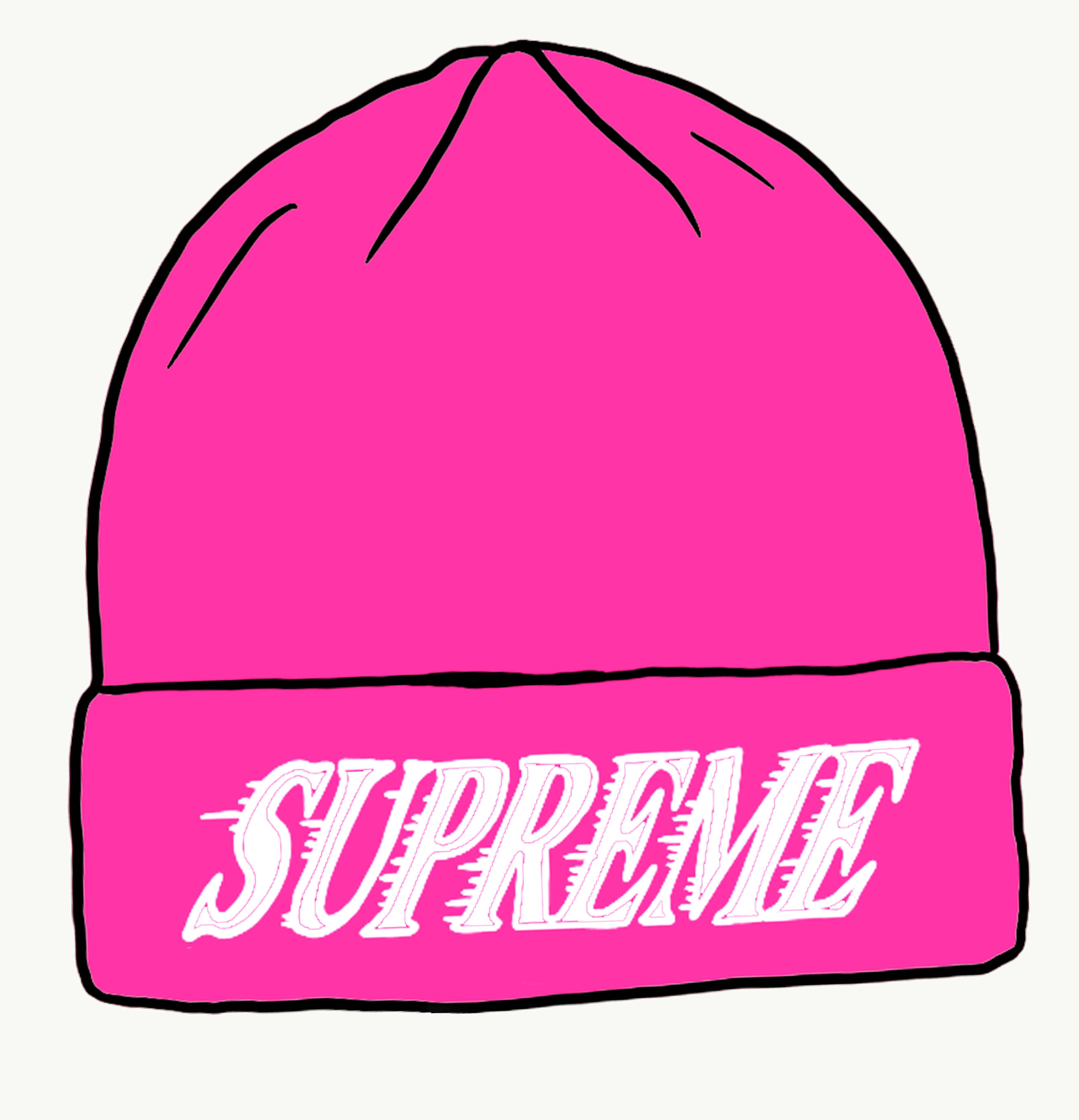 Supreme Supreme Crossover Beanie Fuchsia