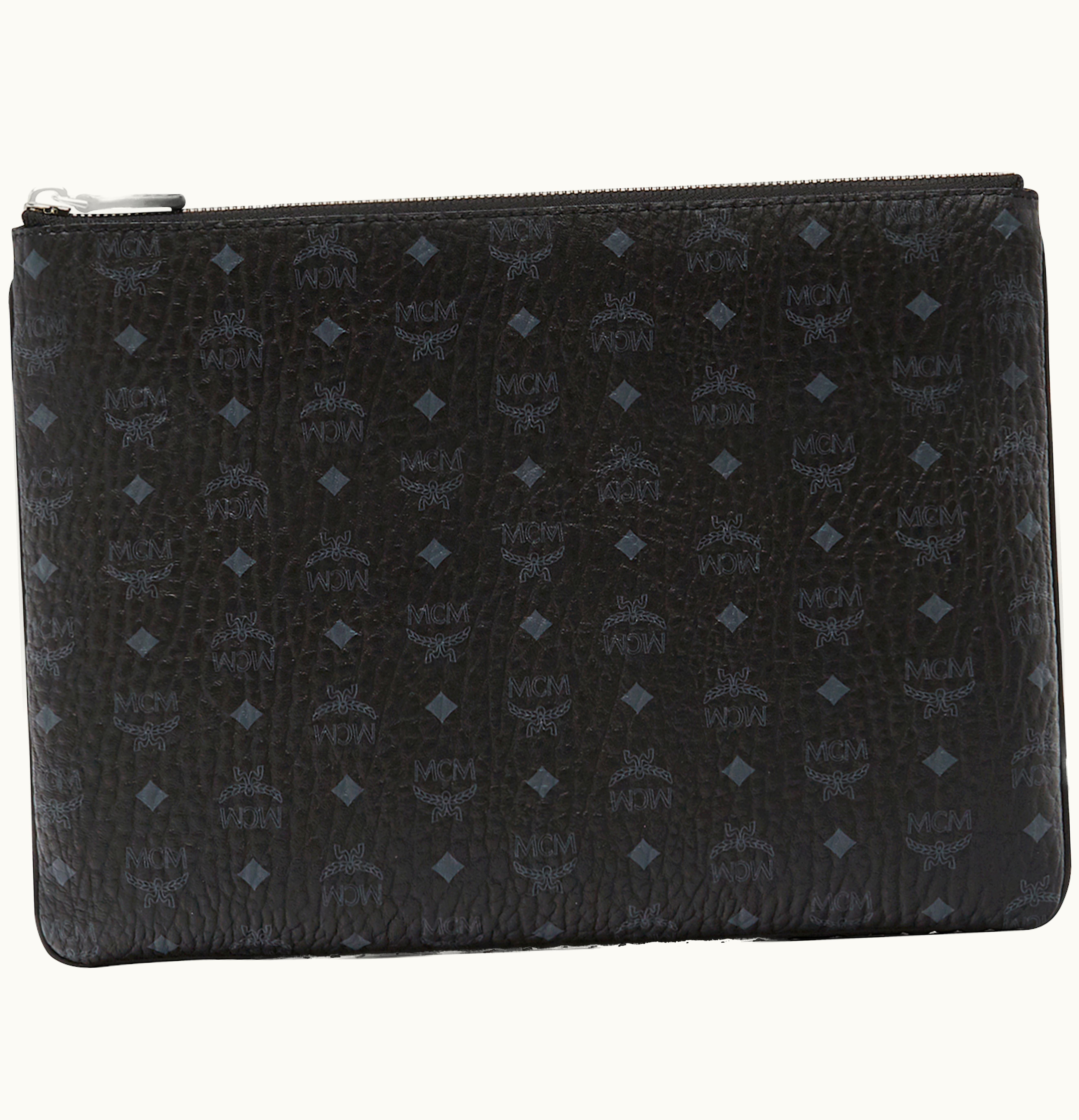 MCM MCM Pouch Crossbody Visetos Medium Black 1