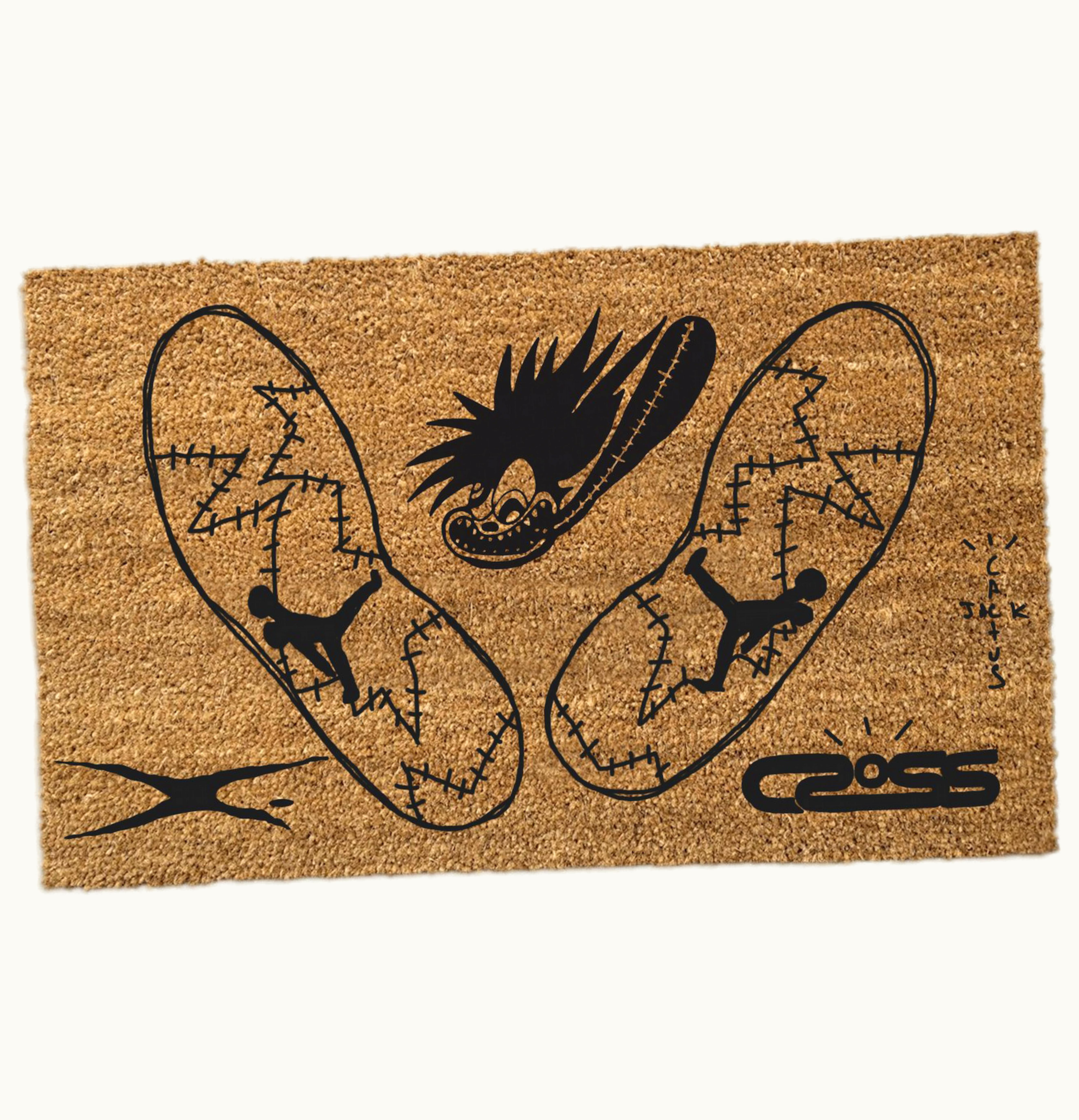 Travis Scott Crossover Brown Rug