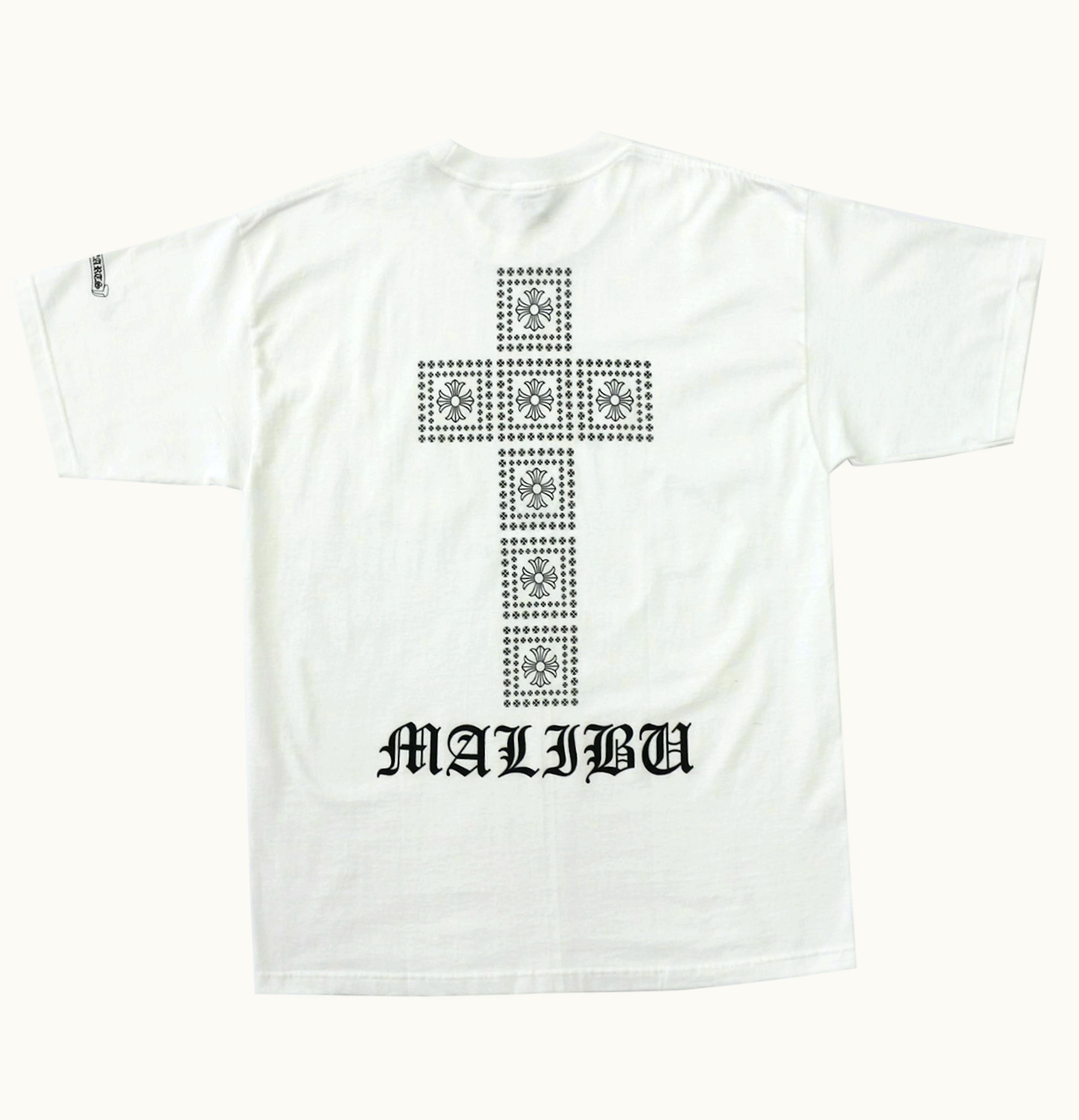 Chrome Hearts Chrome Hearts Malibu Exclusive Square Cross T Shirt White