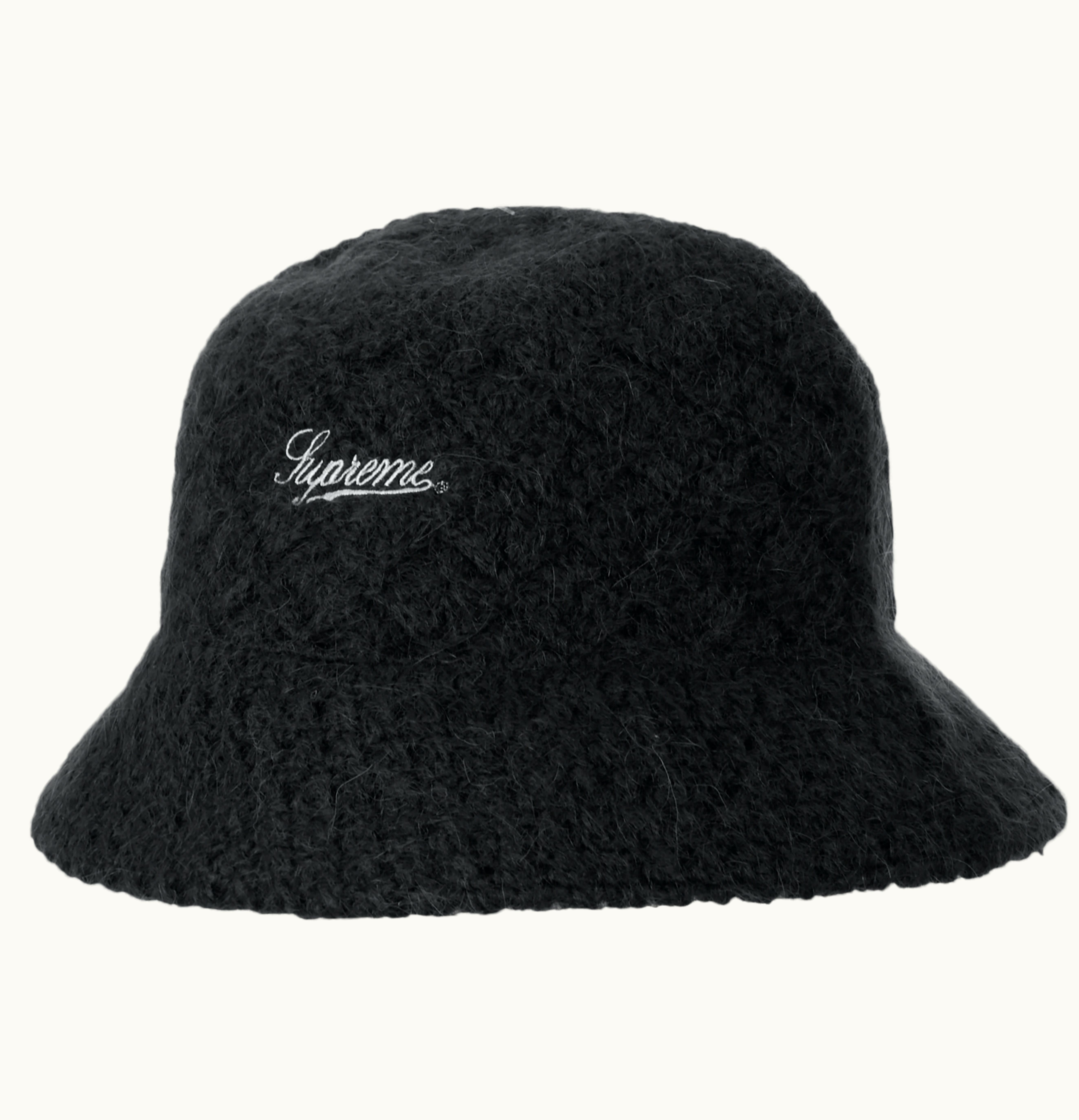 Supreme Supreme Mohair Crochet Crusher Black