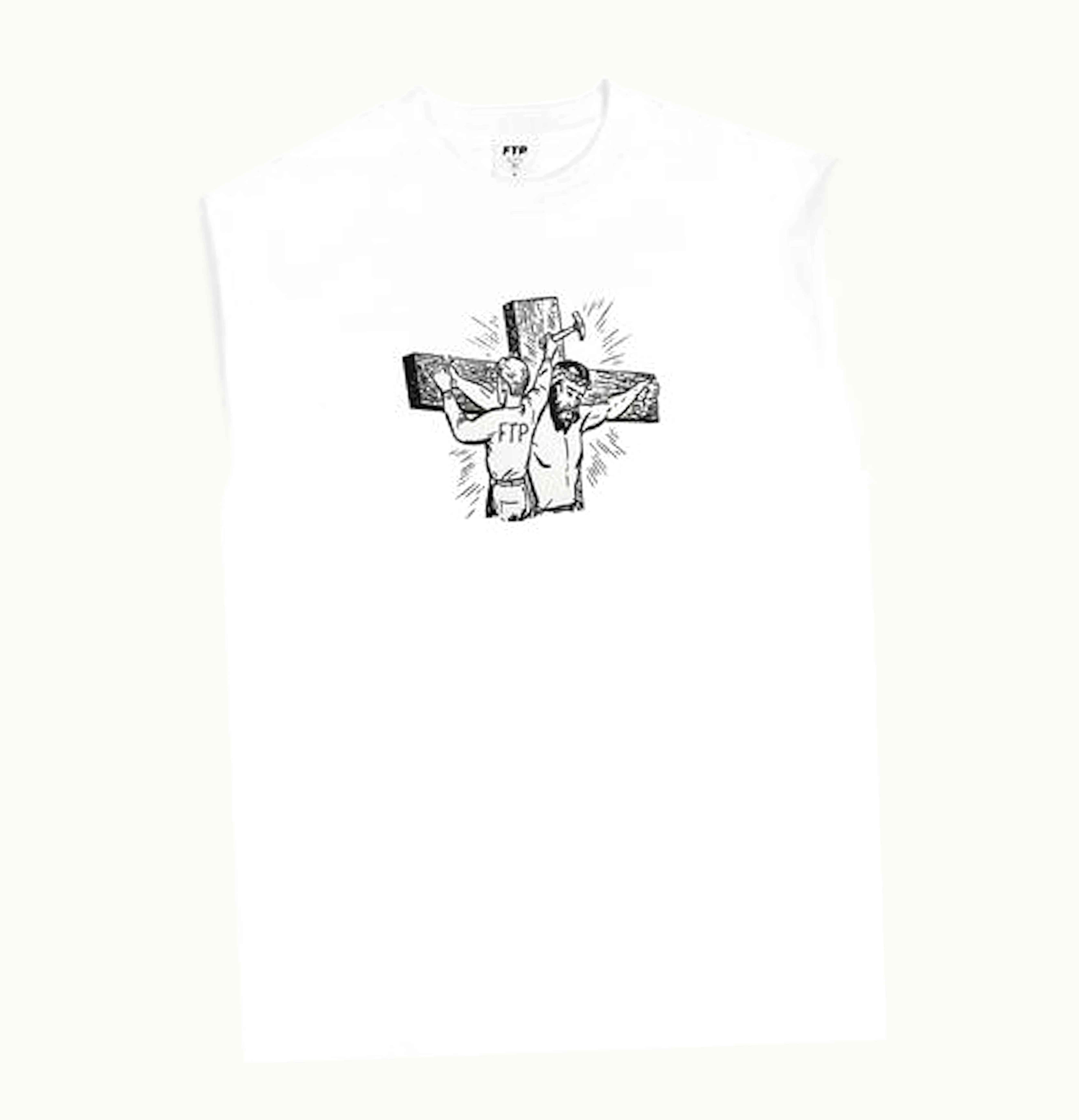 FTP FTP Cross Tee White