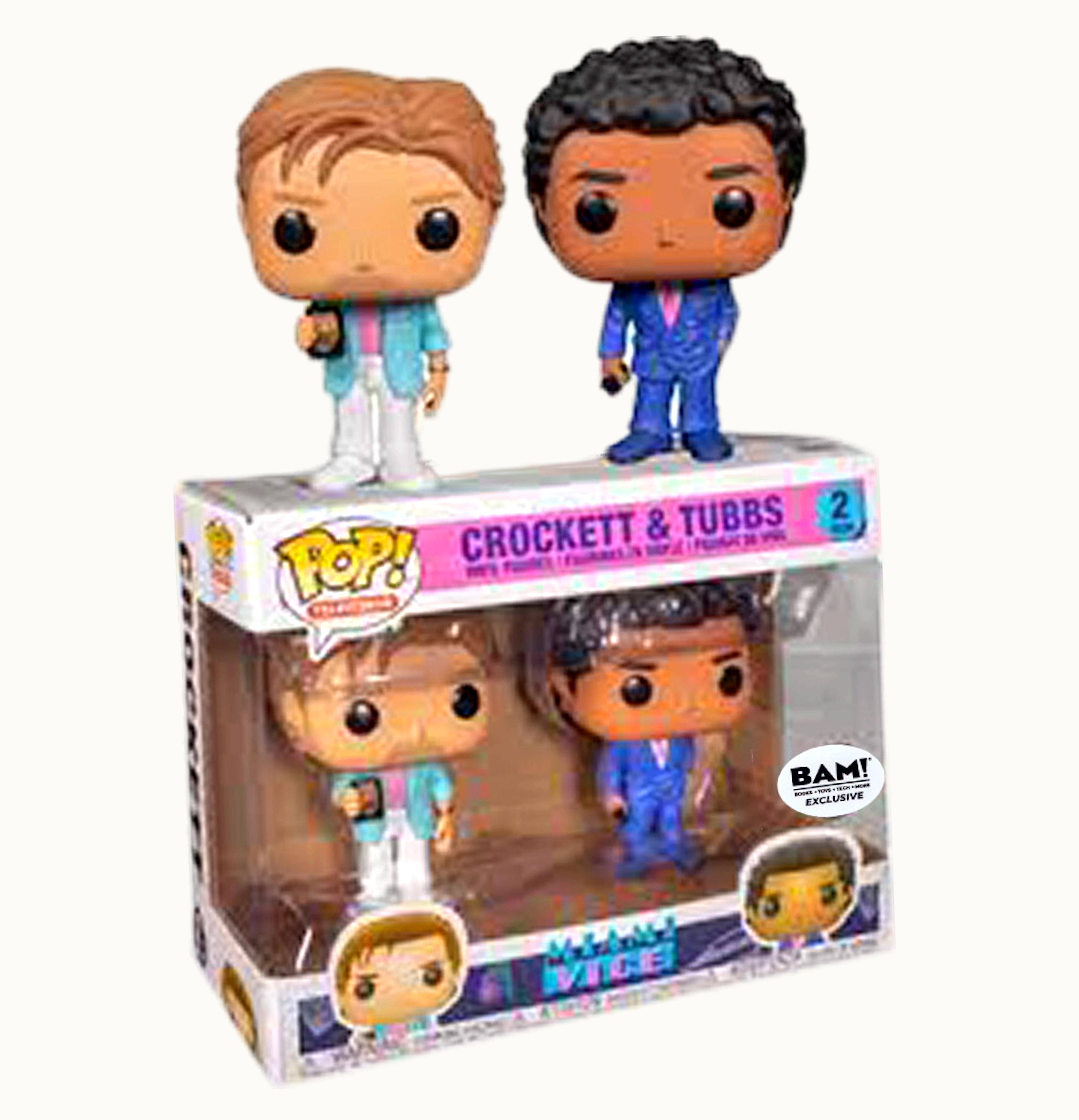 Funko Funko Pop Television Miami Vice Crockett Tubbs BAM Exclusive 2 Pack