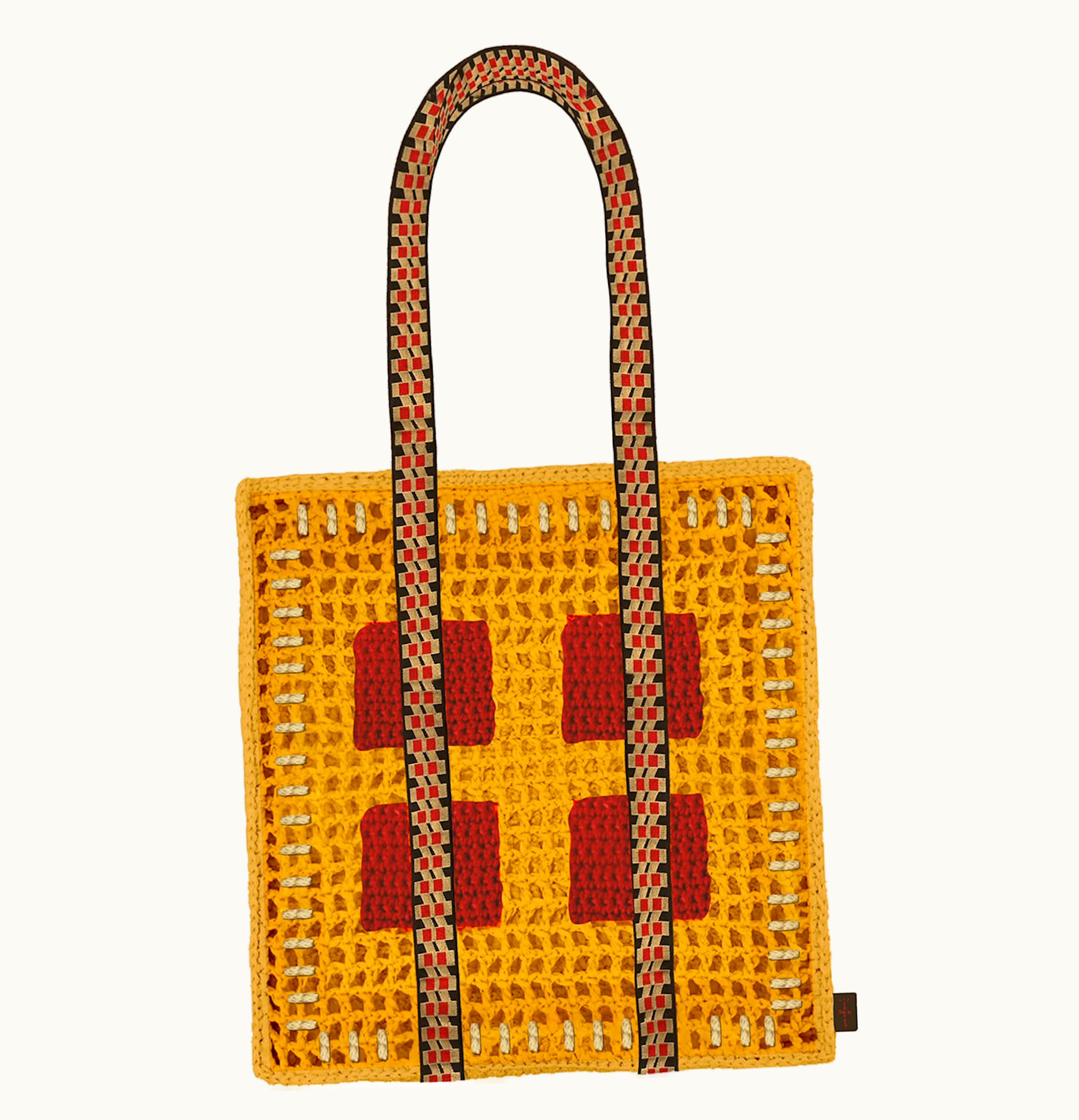 Travis Scott Travis Scott Cactus Jack Crochet Tote Multi