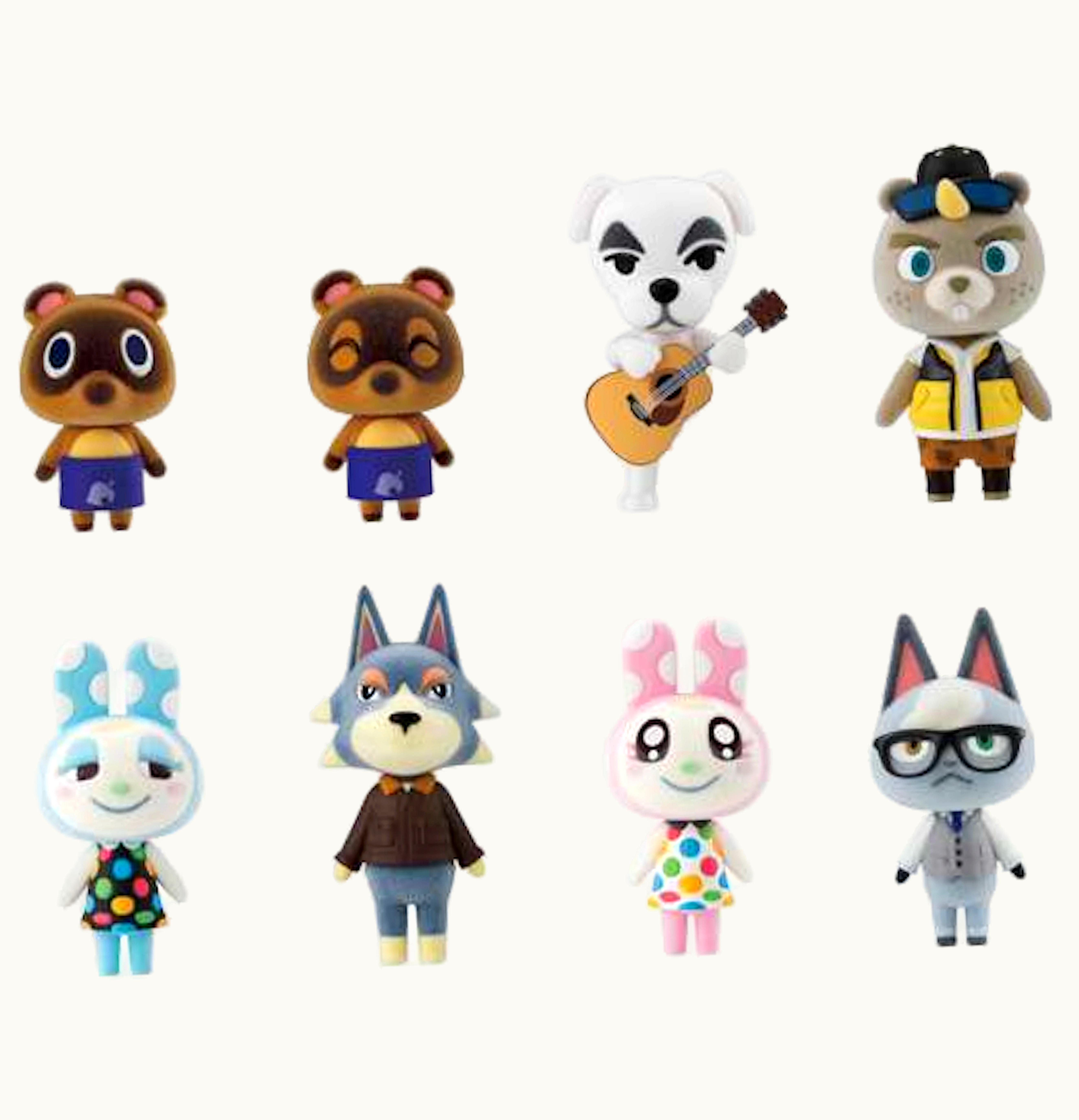 Bandai Japan Bandai Japan Animal Crossing Tomodachi Doll Vol 2 Villager Collection Box of 8 Mini Figures