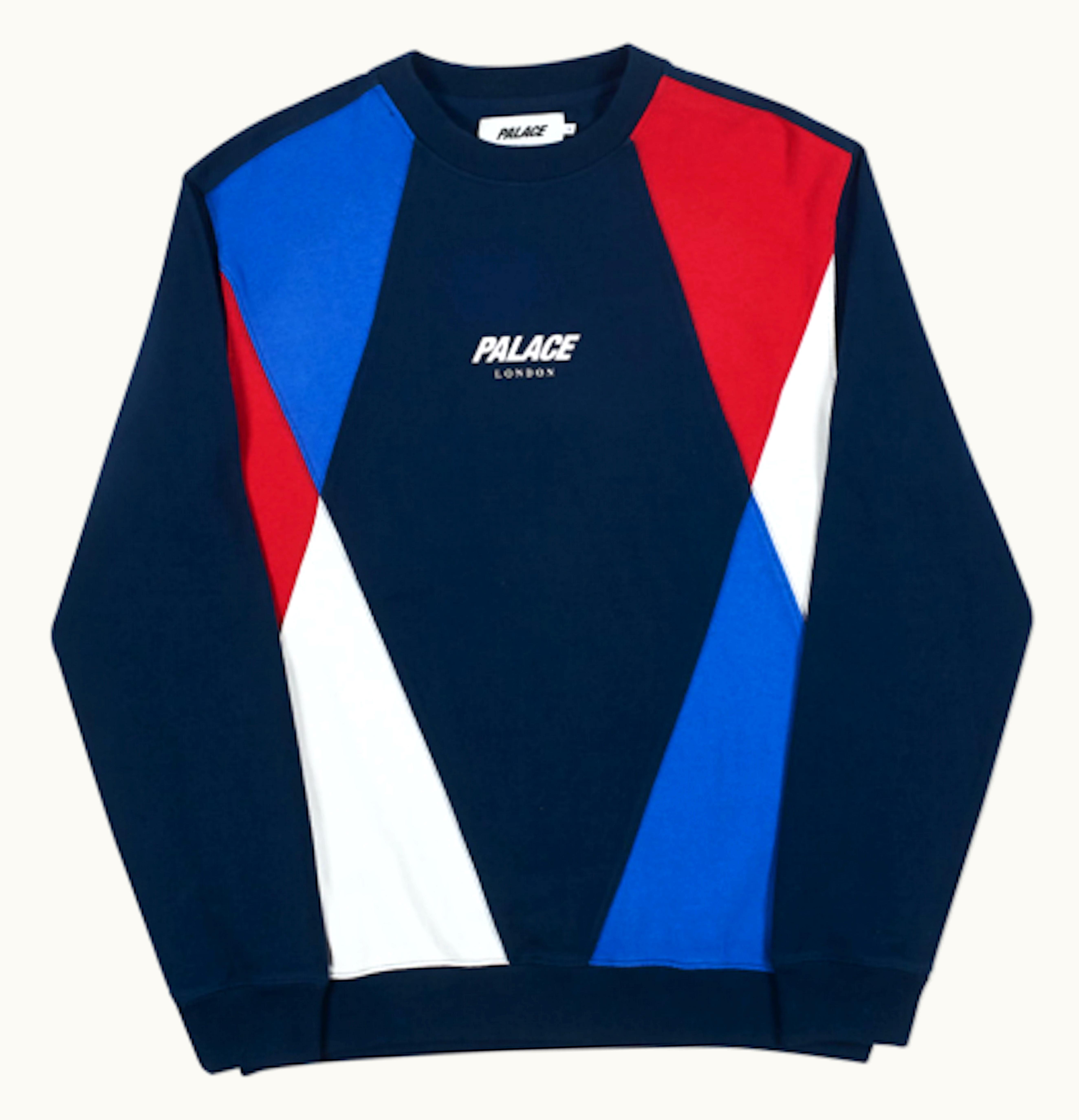 Palace Palace Cross Crew Navy
