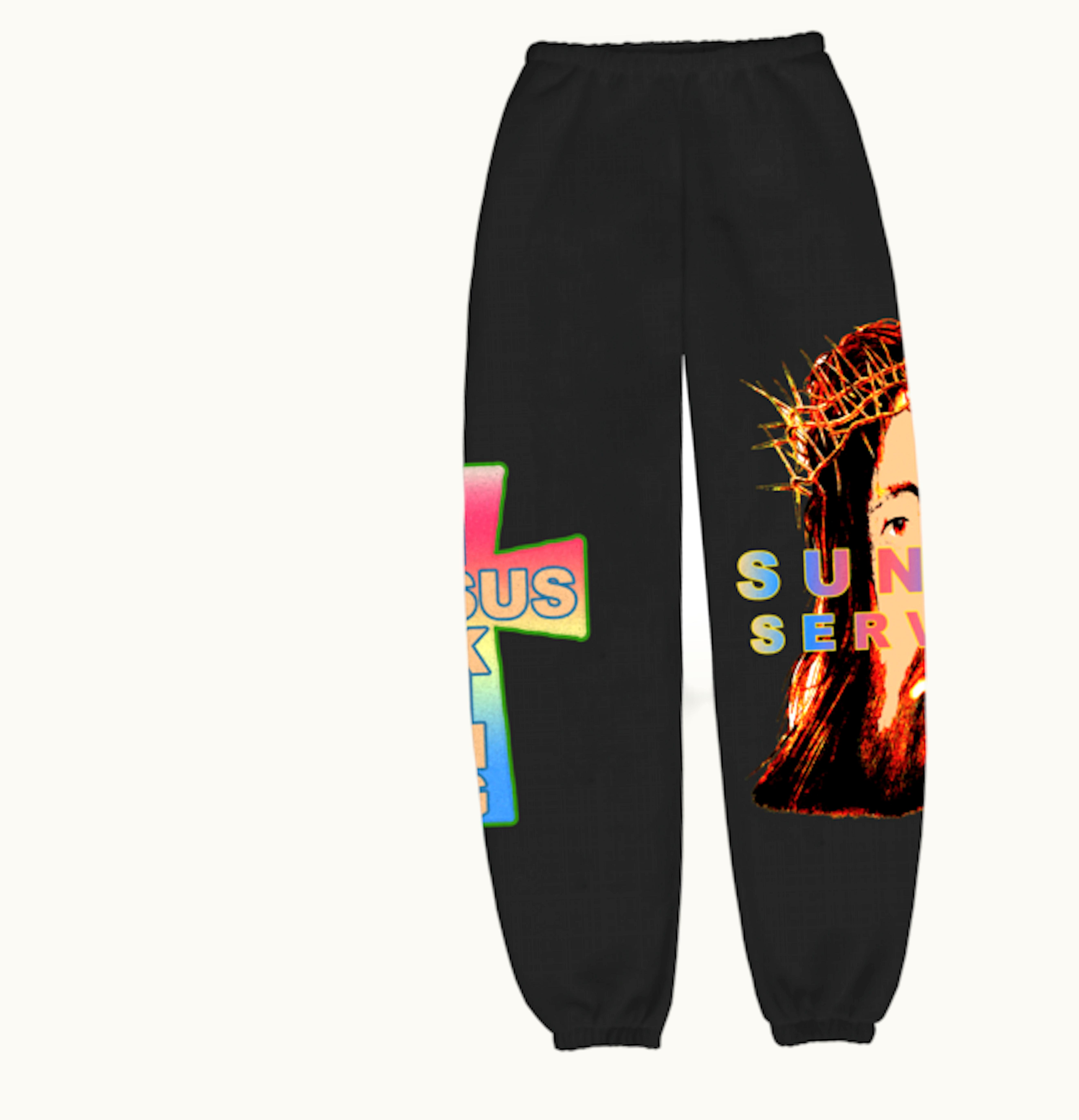 Kanye West Kanye West AWGE for JIK Cross II Sweatpants Black