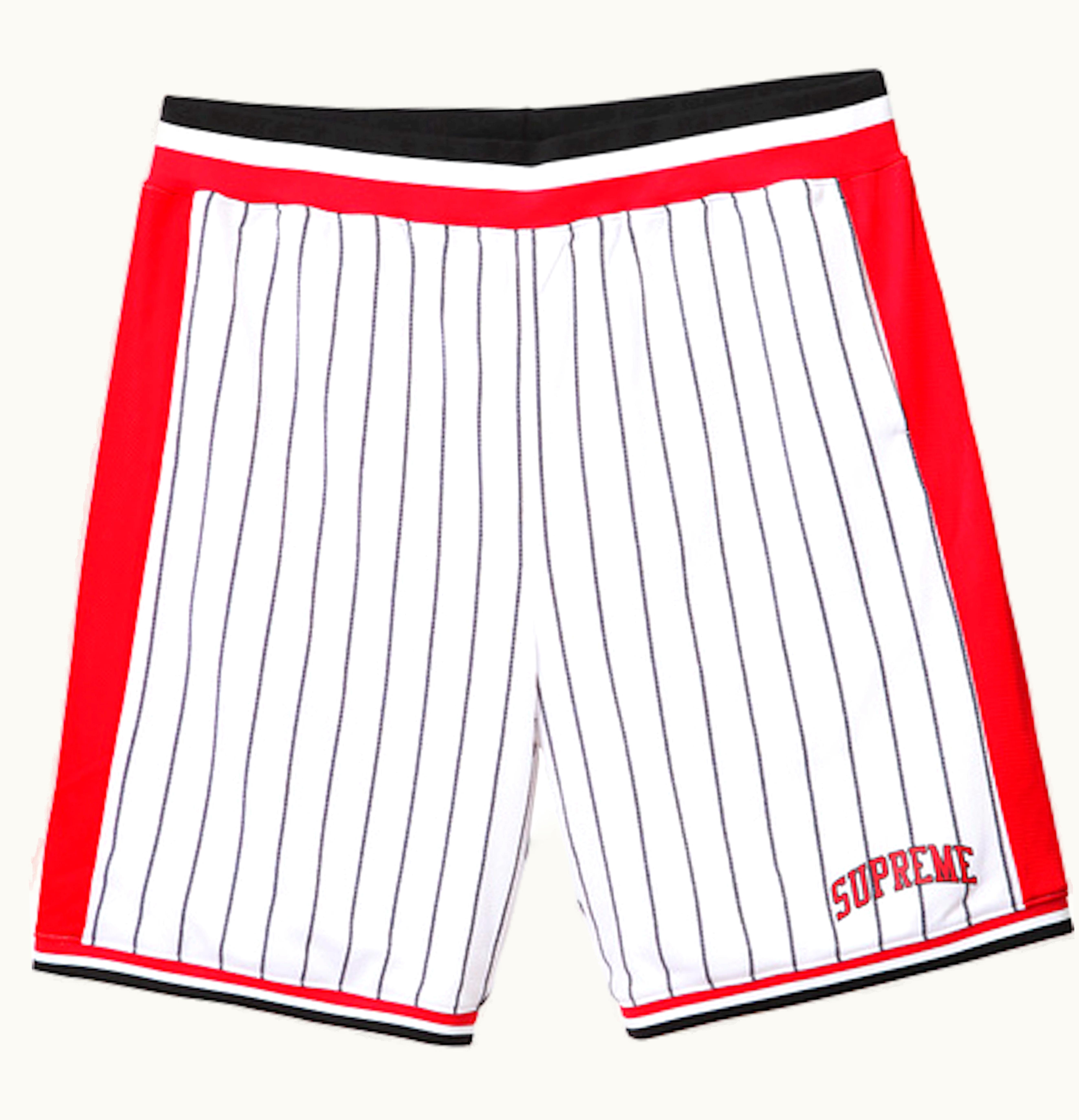 Supreme Supreme Crossover Basketball Shorts White