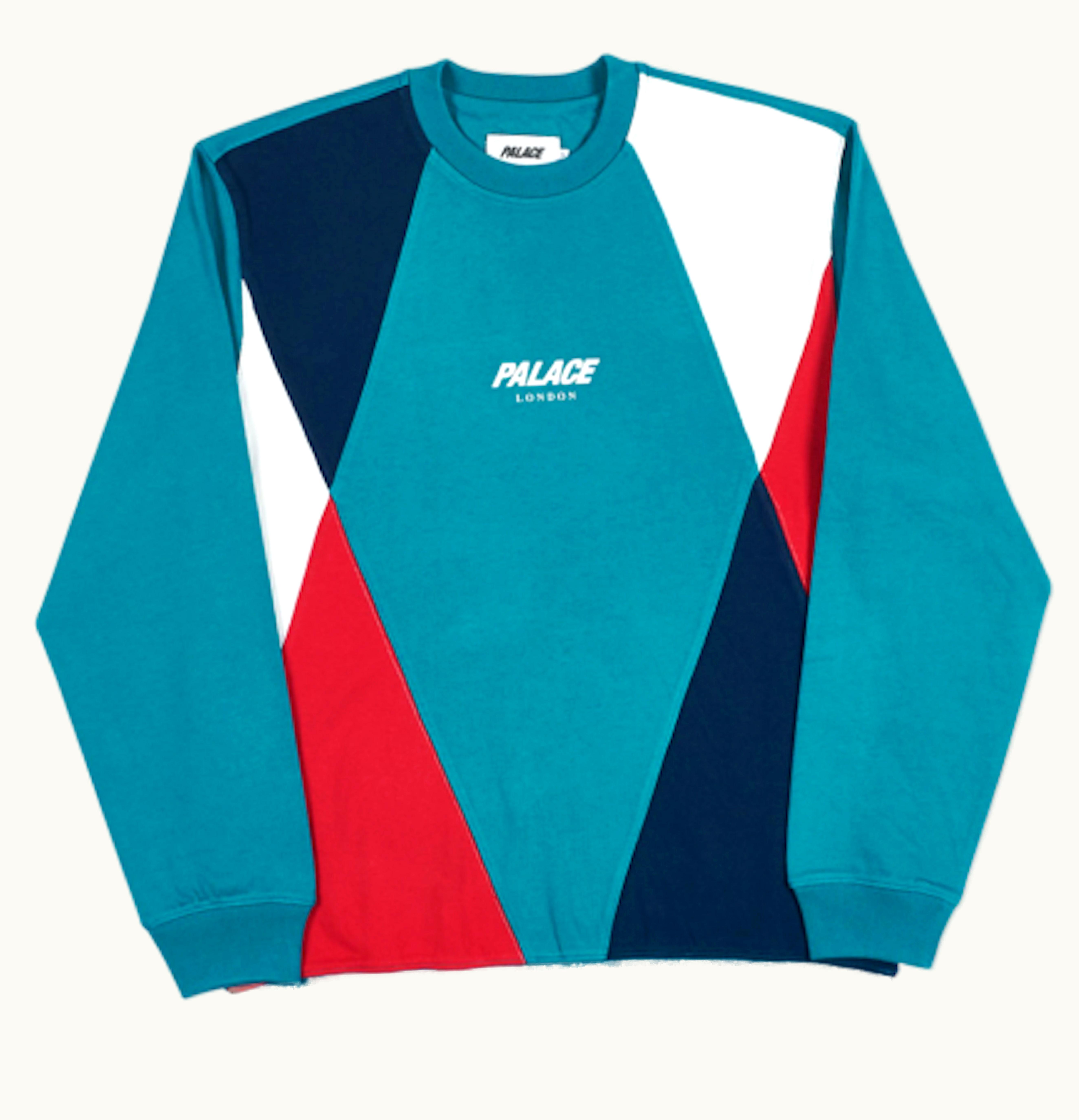 Palace Palace Cross Crew Teal