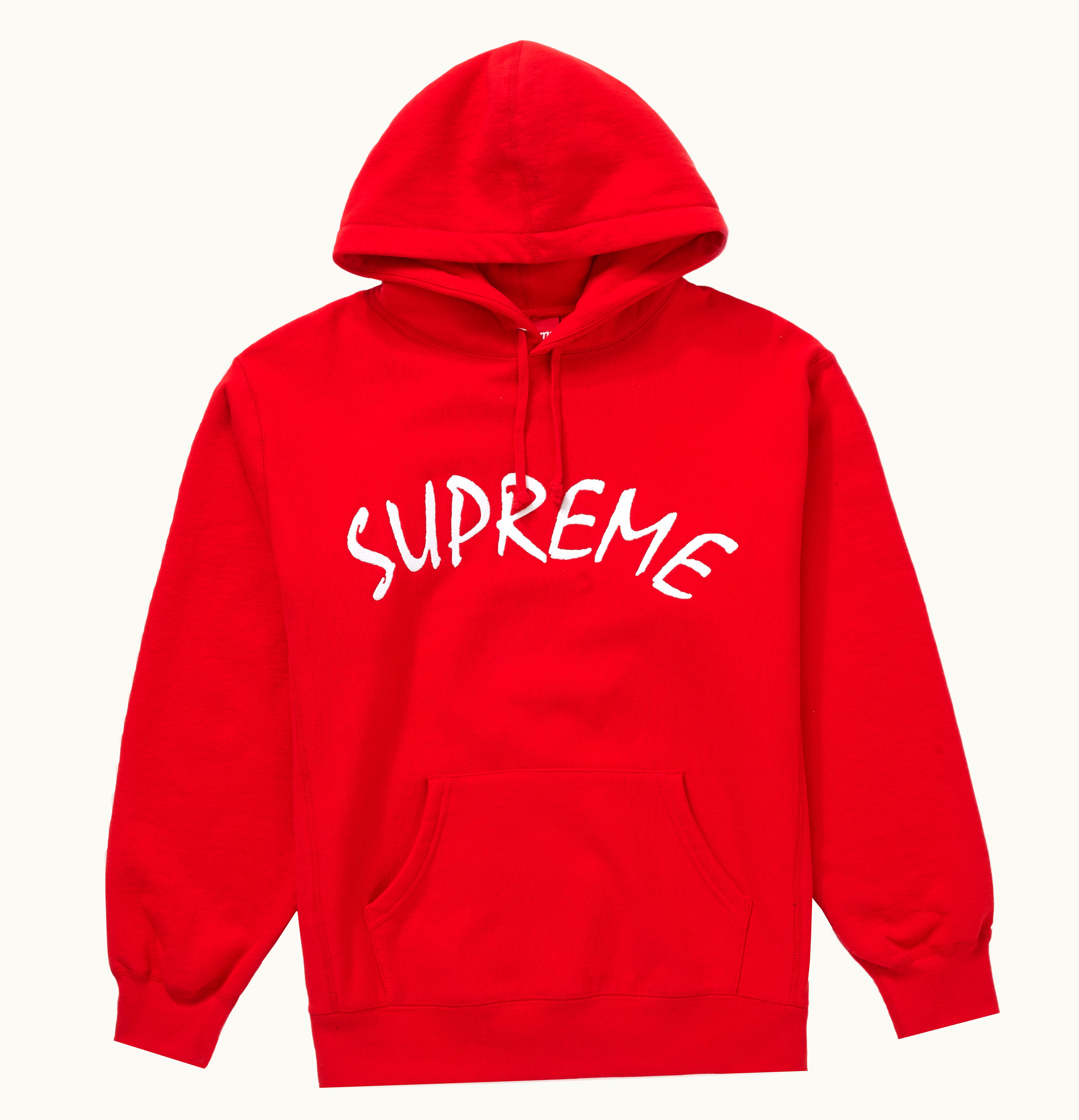 Supreme Supreme FTP Arc Hooded Sweatshirt Red