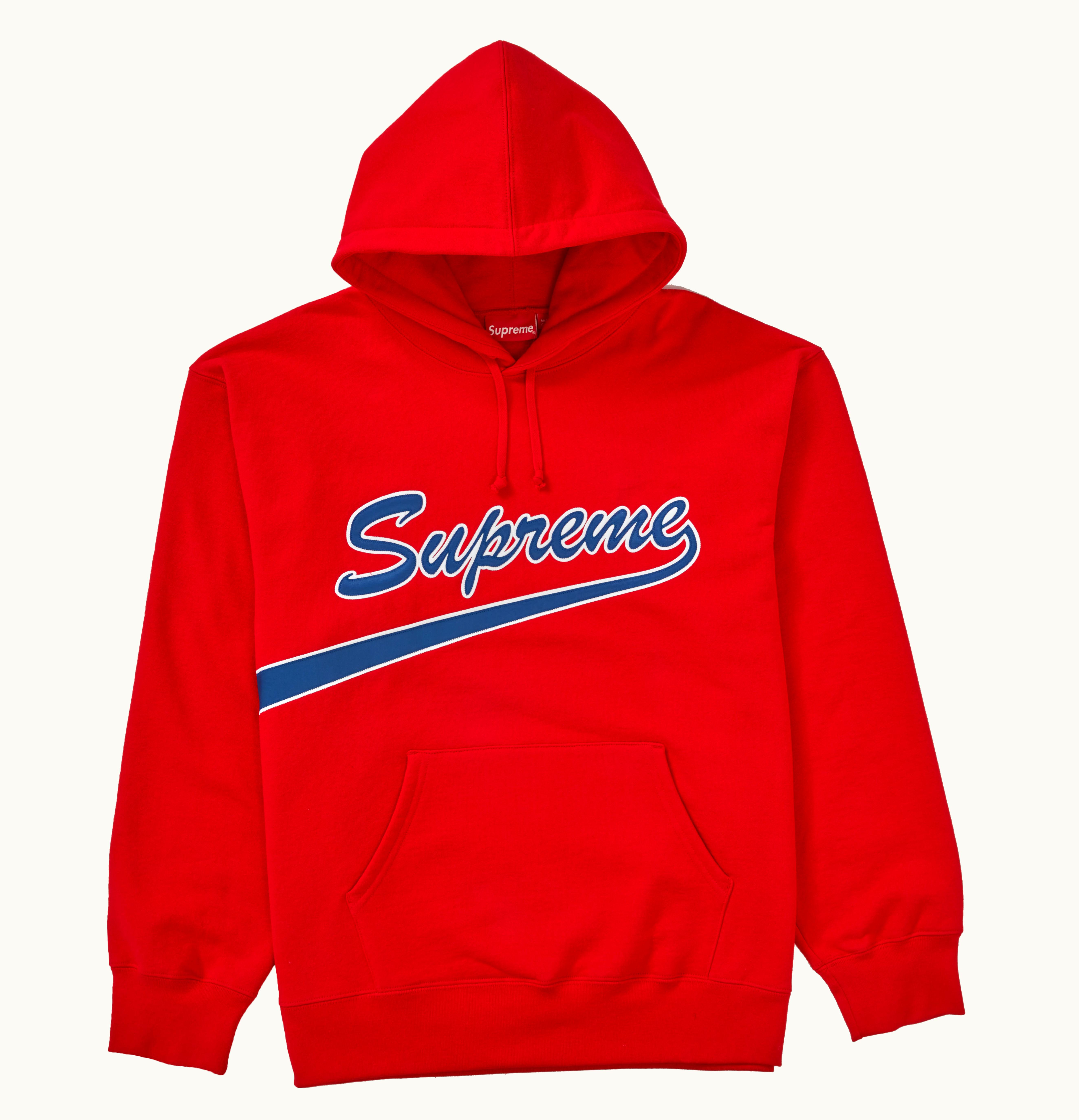 Supreme Supreme Tail Hooded Sweatshirt Red