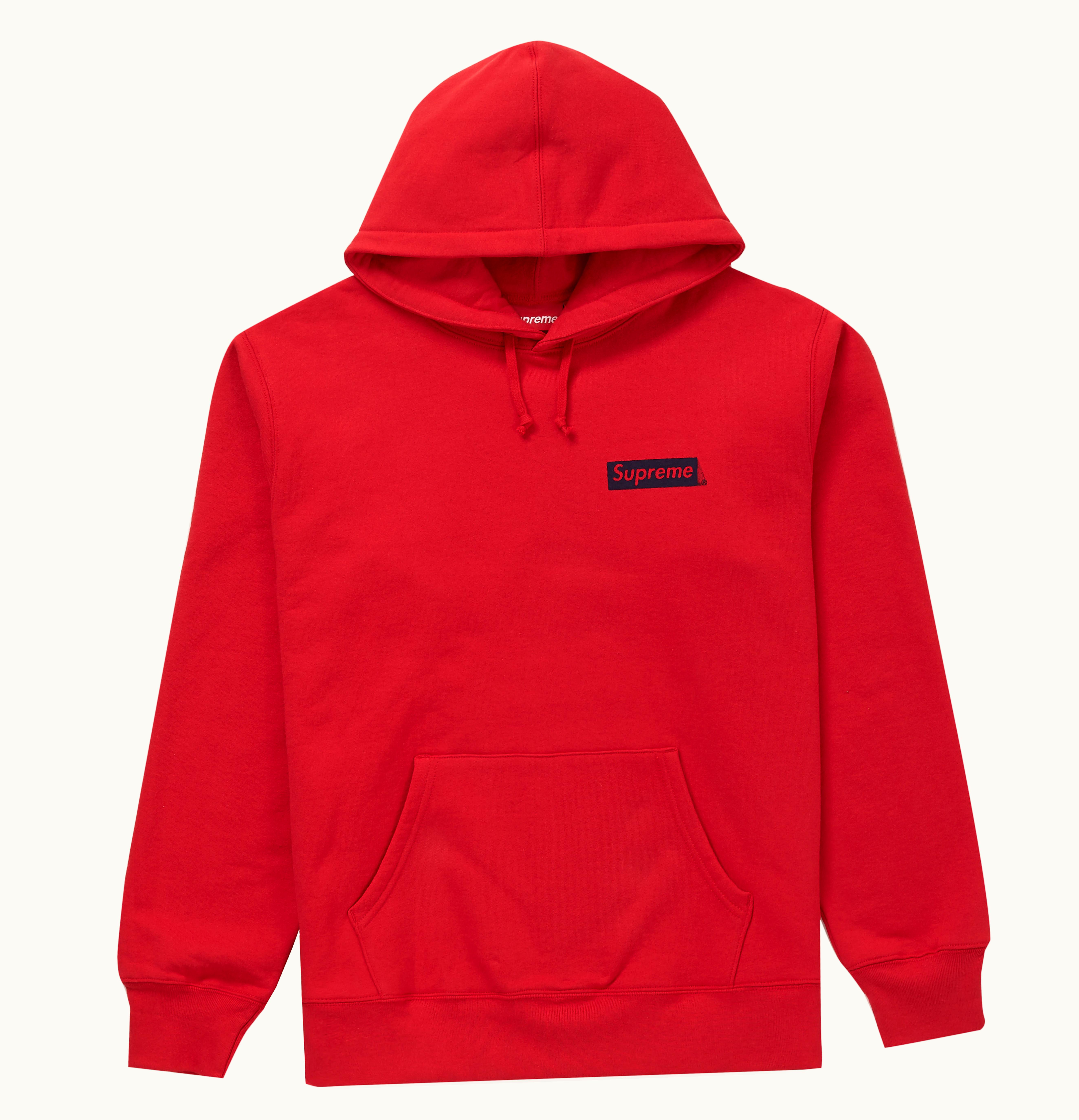 Supreme Supreme Stop Crying Hooded Sweatshirt Red