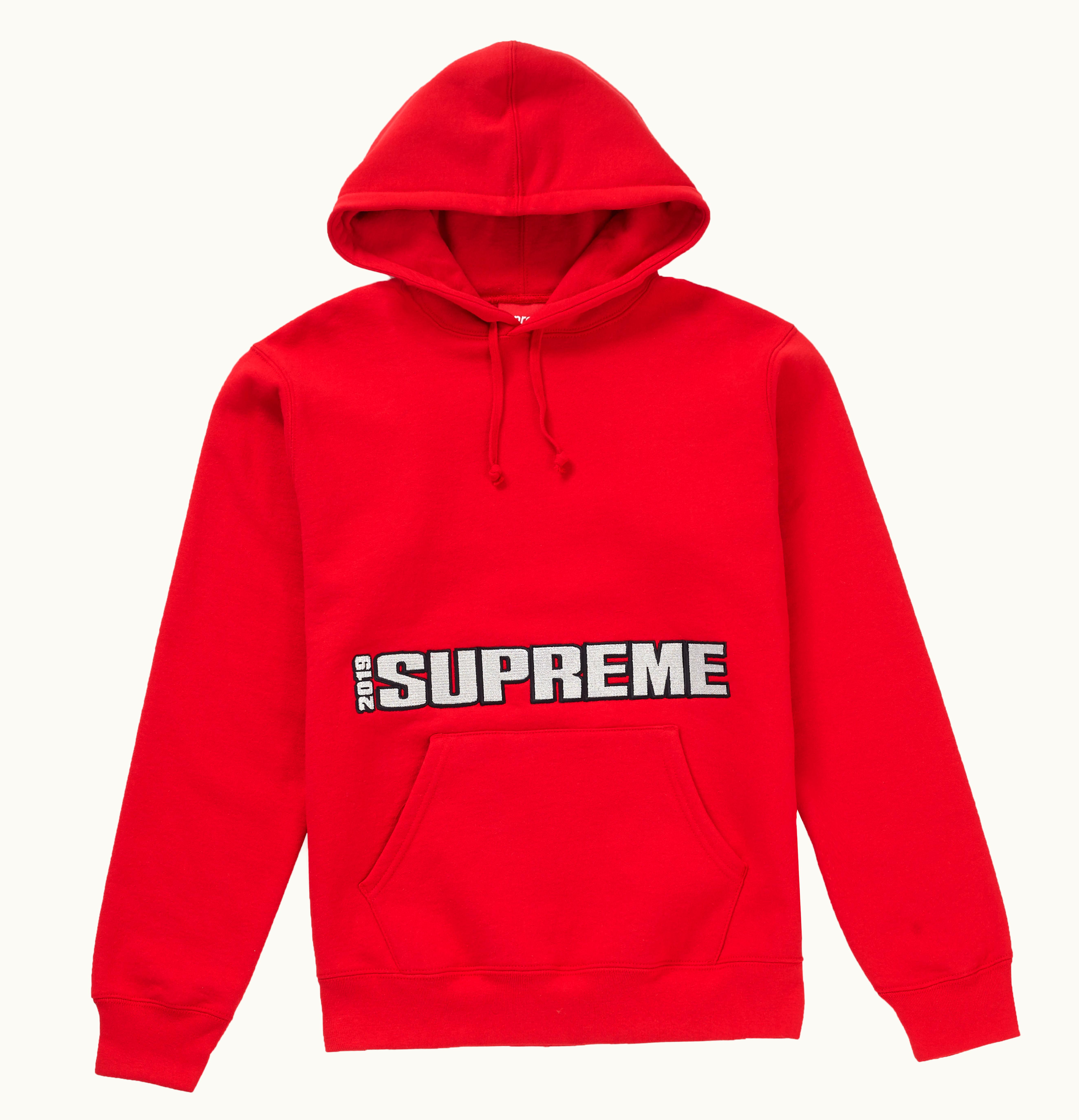 Supreme Supreme Blockbuster Hooded Sweatshirt Red