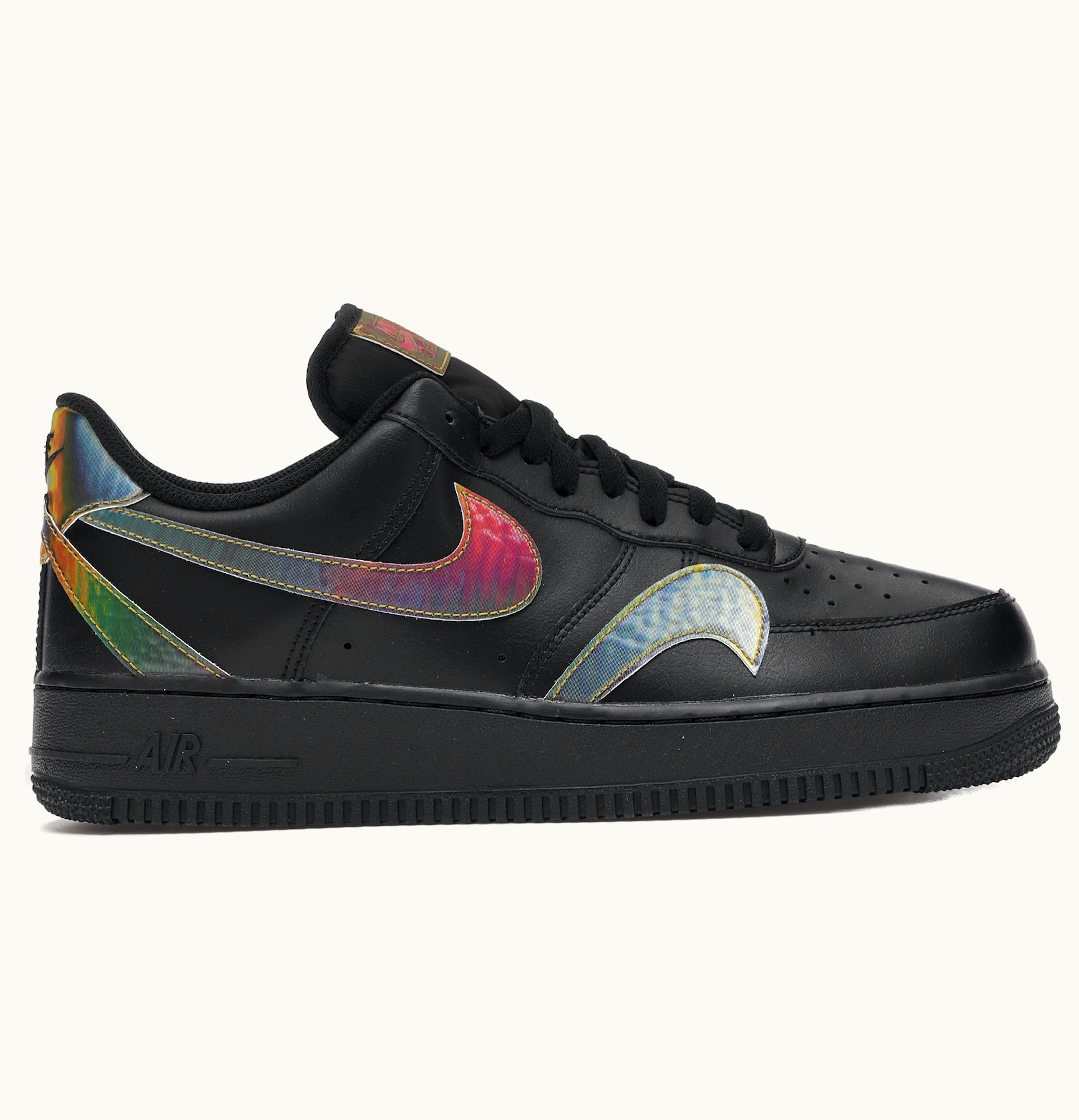 Nike Nike Air Force 1 Low Misplaced Swooshes Black Multi