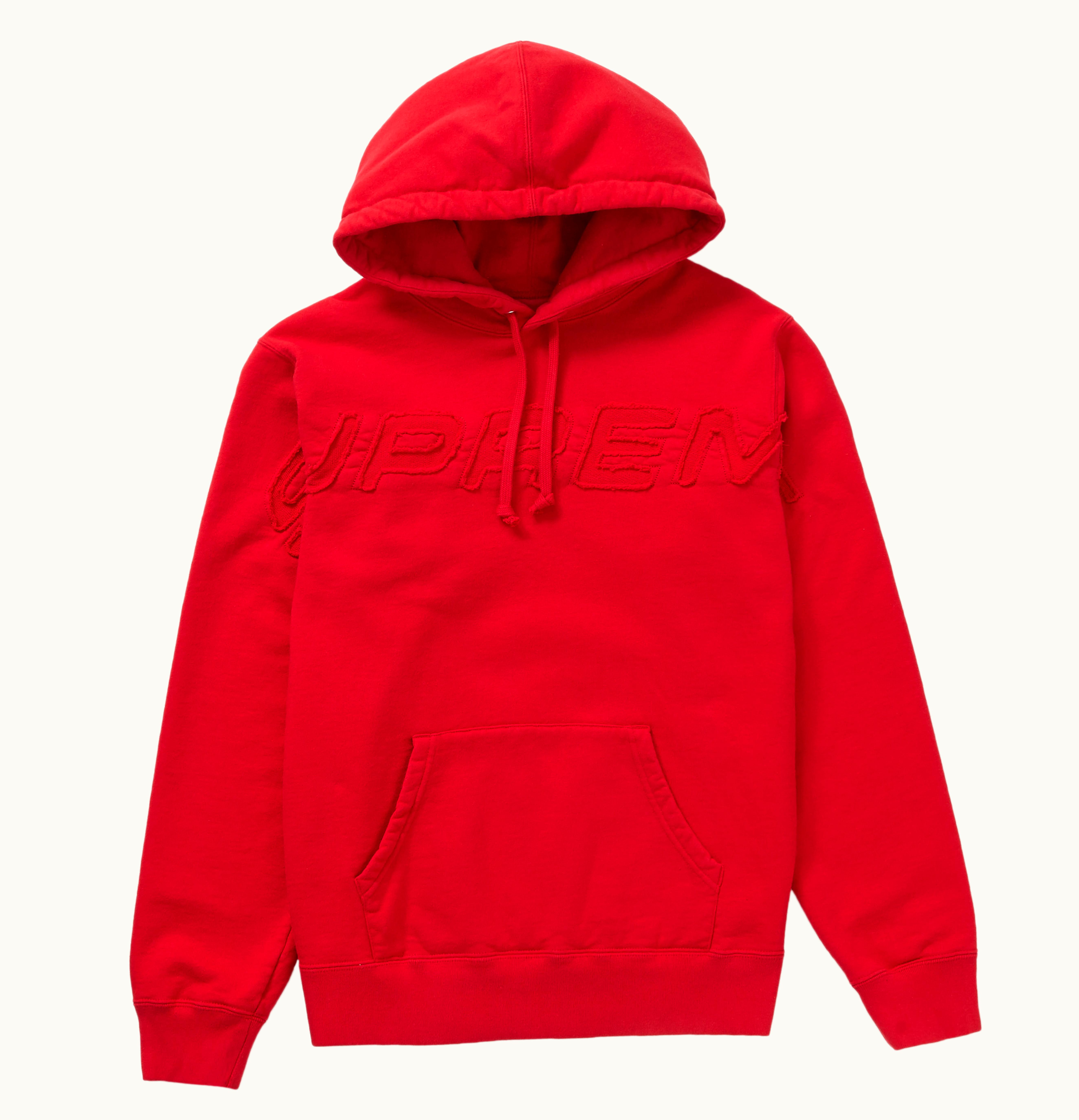 Supreme Supreme Set In Logo Hooded Sweatshirt Red