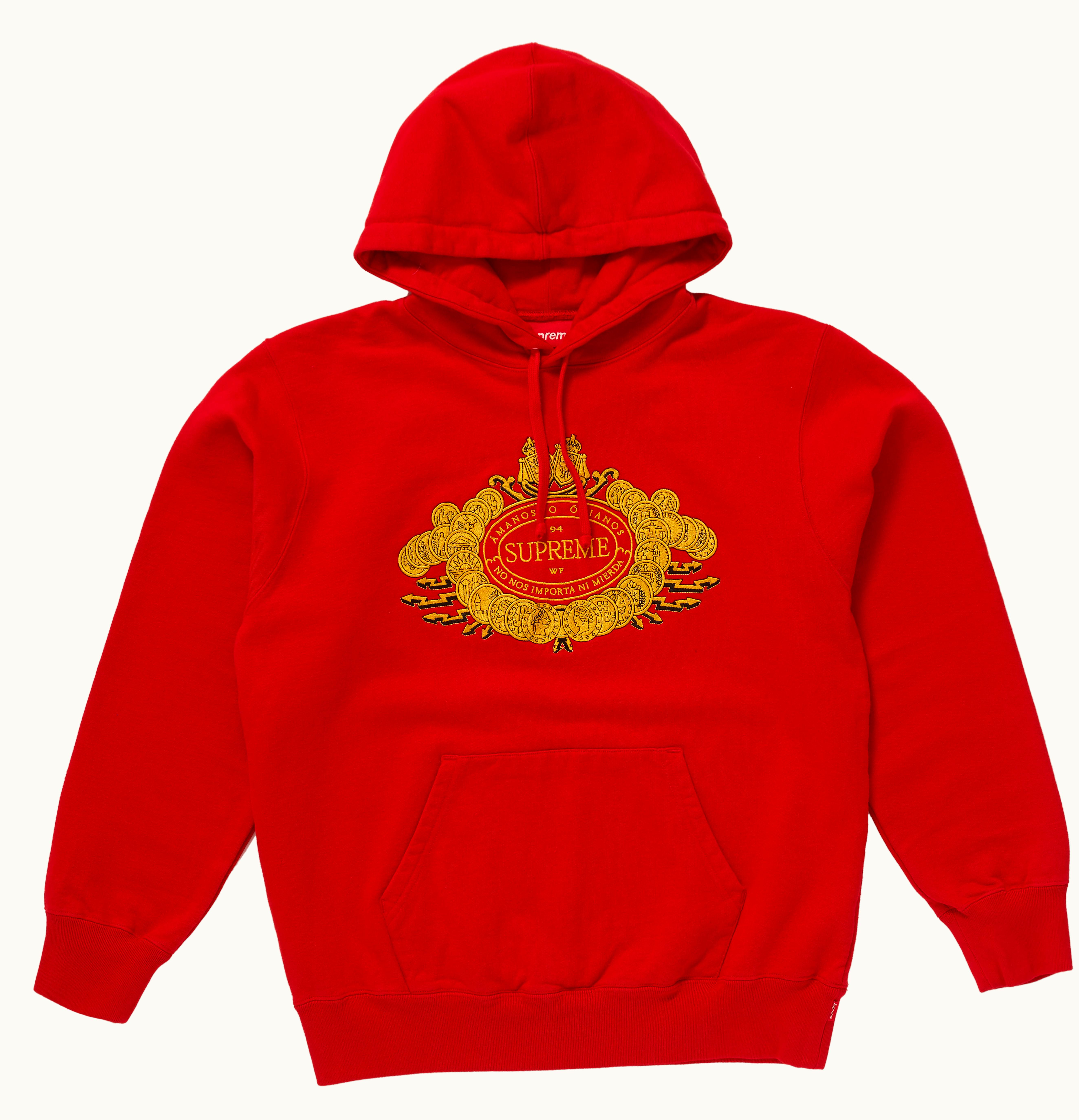 Supreme Supreme Love or Hate Hooded Sweatshirt Red