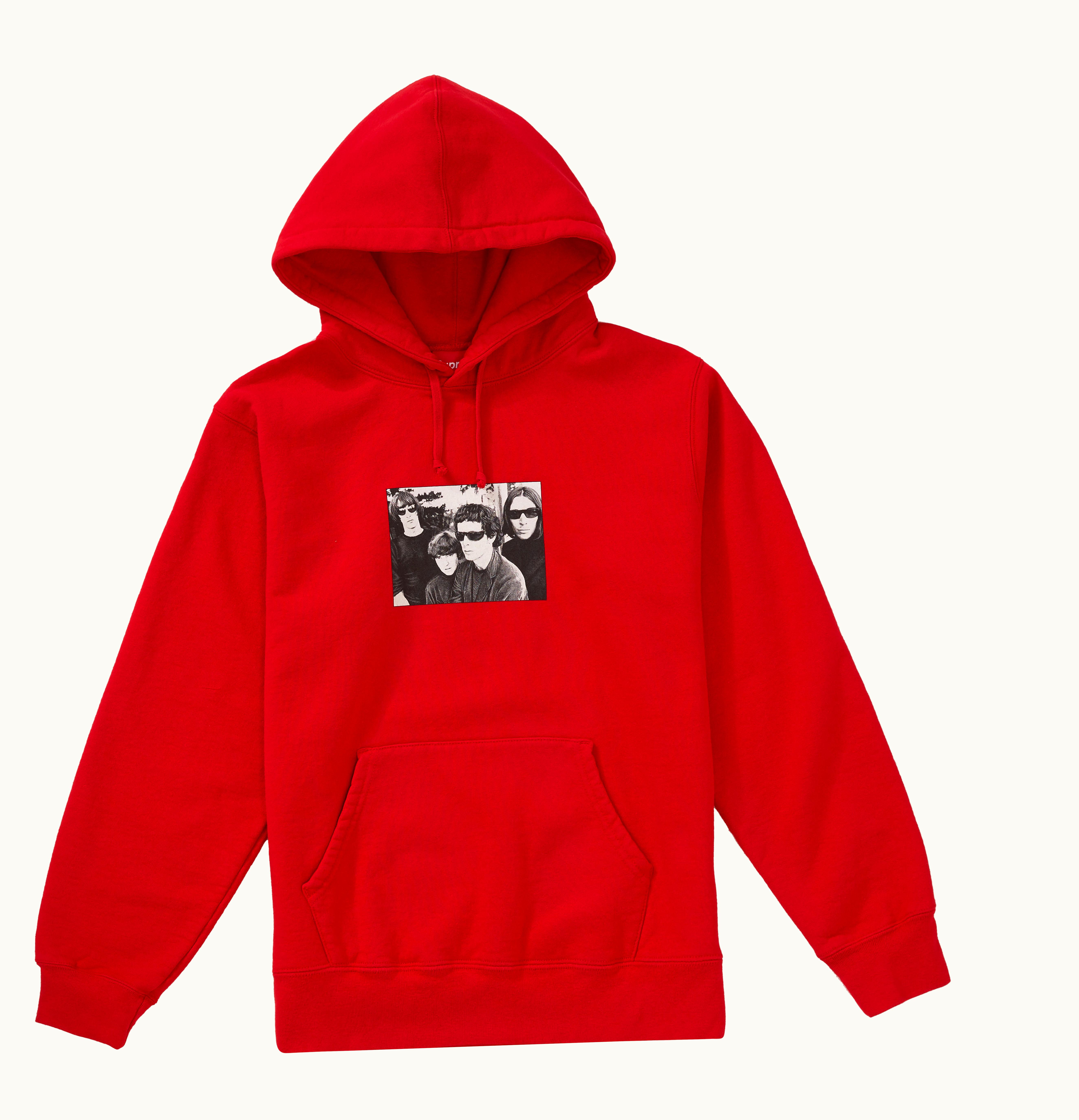 Supreme Supreme The Velvet Underground Hooded Sweatshirt Red