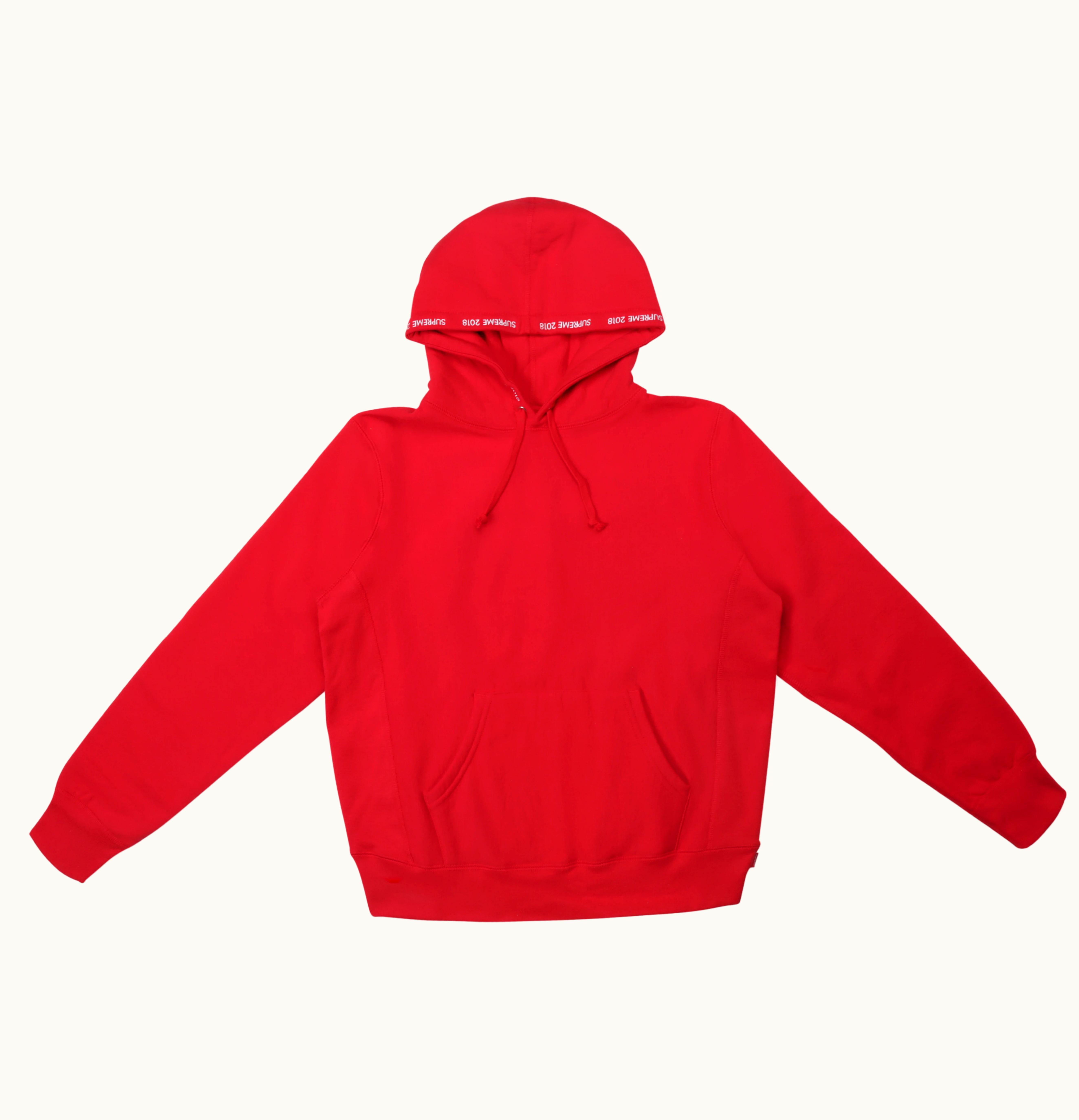 Supreme Supreme Channel Hooded Sweatshirt Red