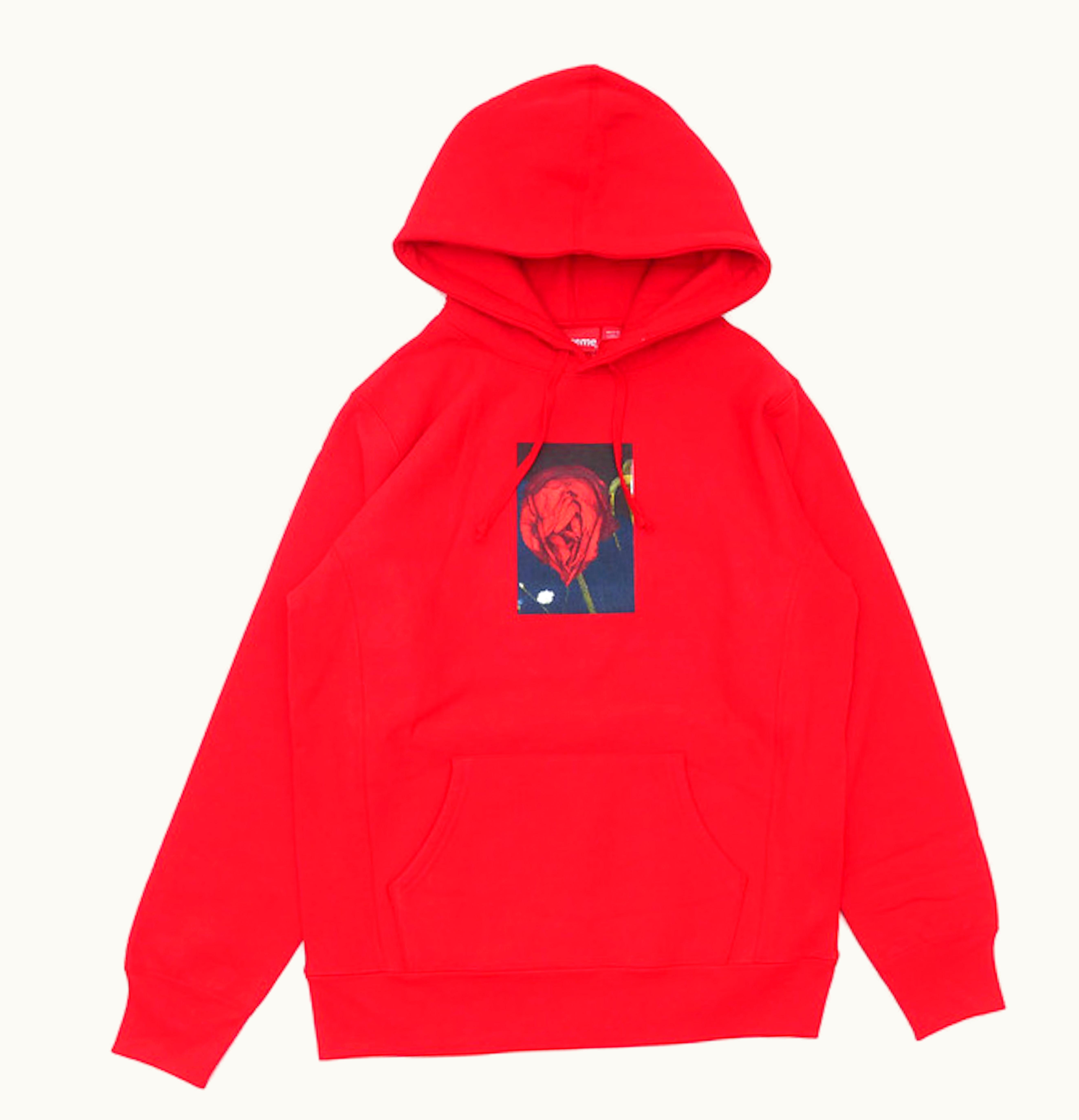 Supreme Supreme Araki Rose Hooded Sweatshirt Red