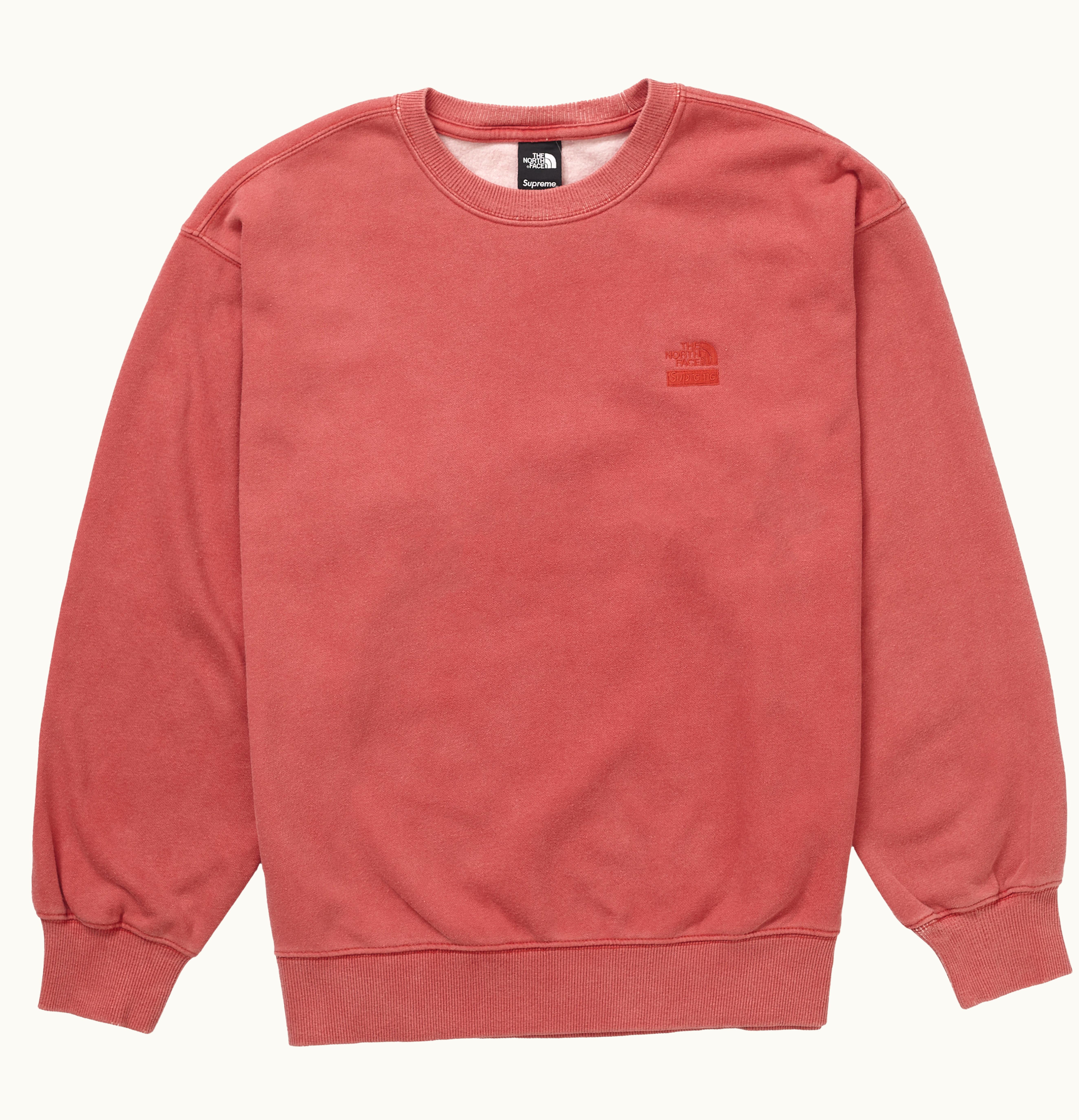 Supreme Supreme The North Face Pigment Printed Crewneck Red